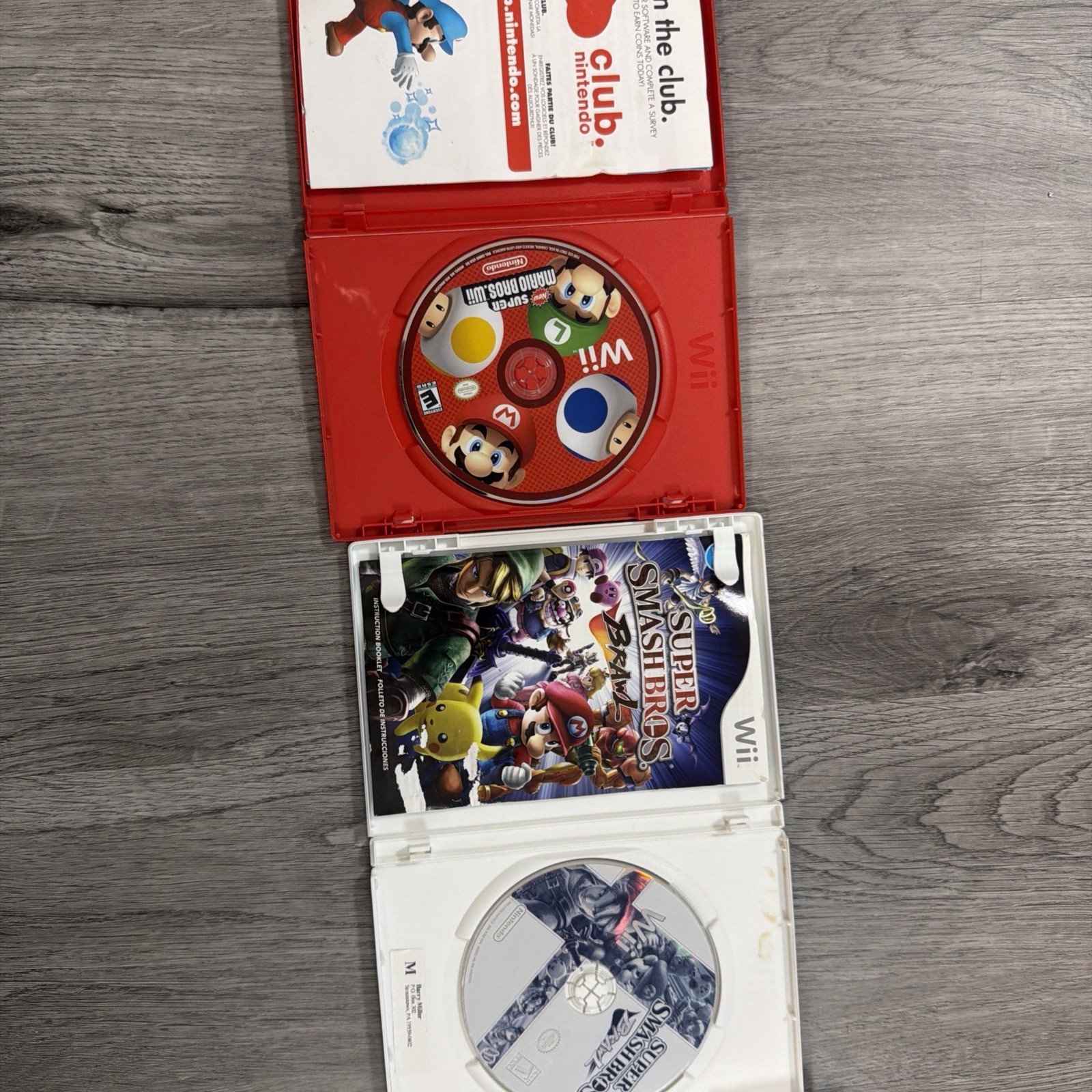 Wii Super Mario Galaxy And Mario Games