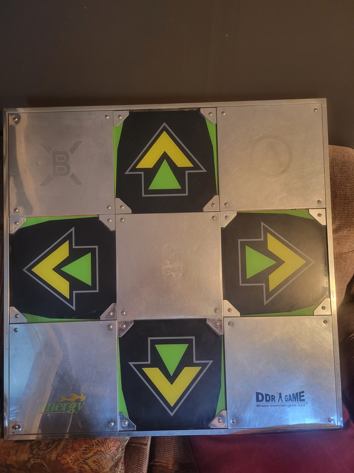 ENERGY Dance Dance Revolution Stainless Steel Dance Pad