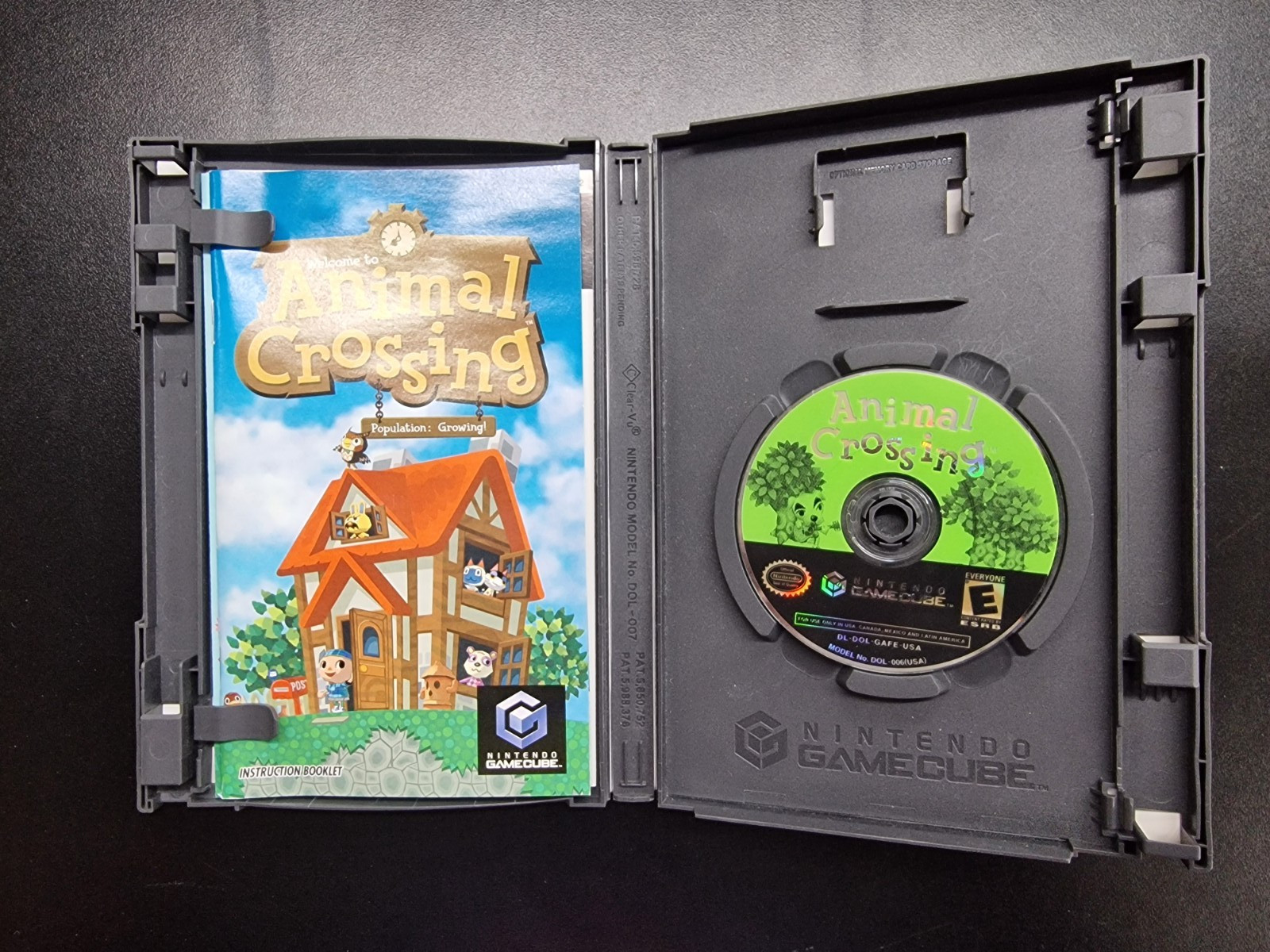 Animal Crossing (Nintendo GameCube, 2002) – with Manual, No Memory Card