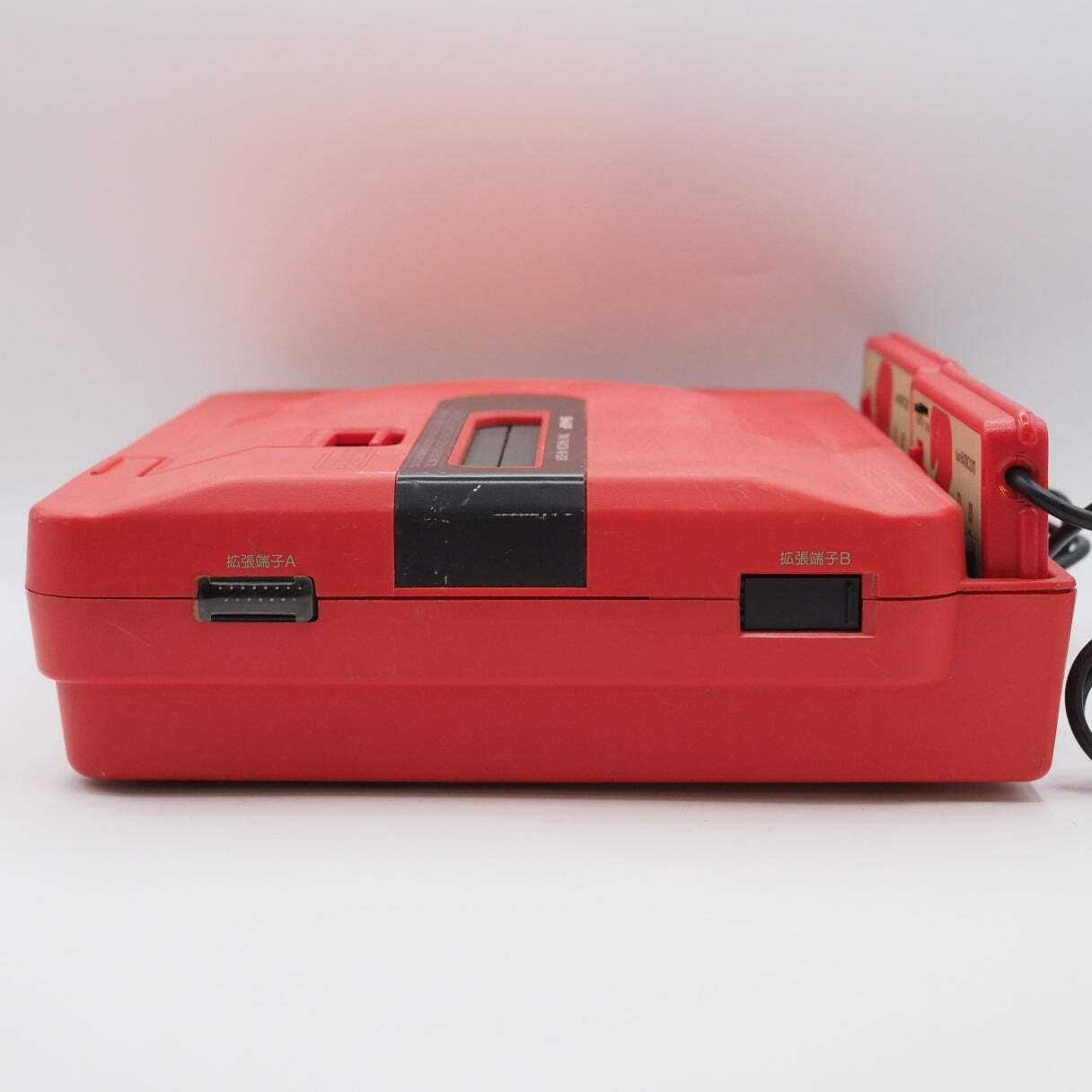 Sharp Twin Famicom Console system AN-500R Red + Magnetic head protection sheet