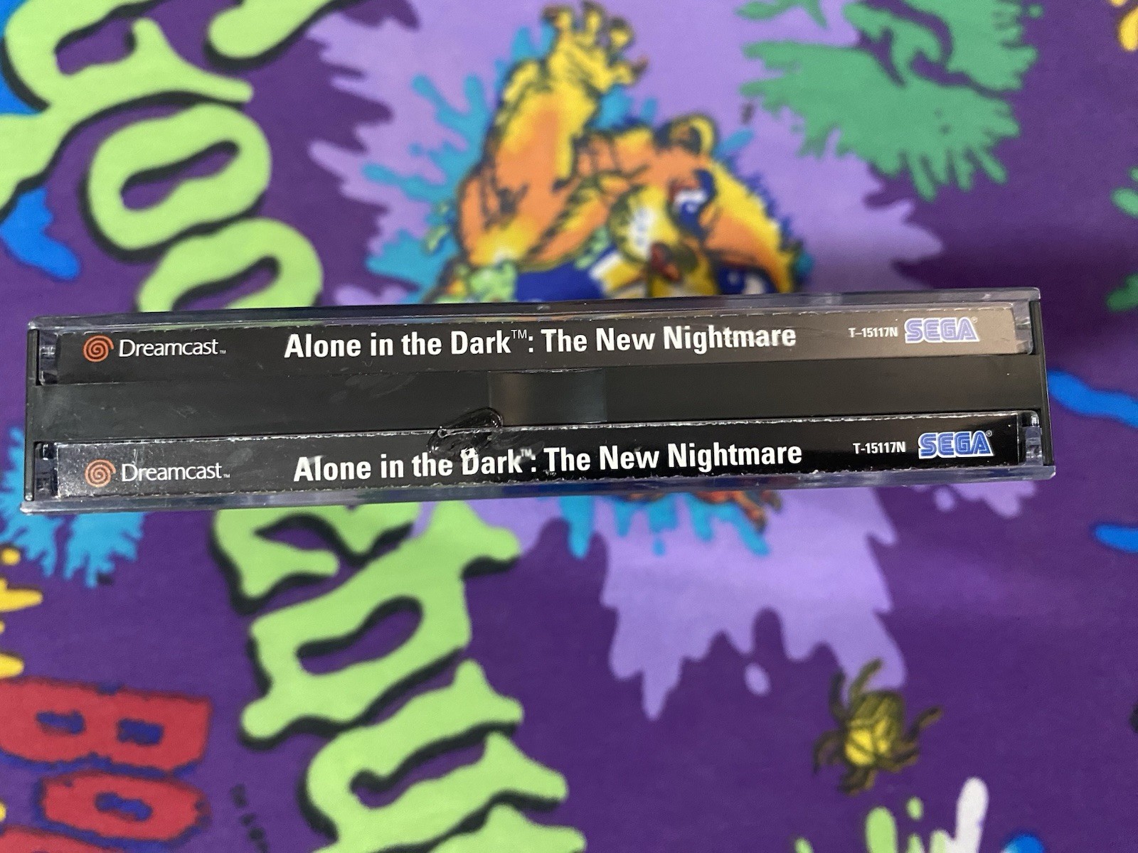 Alone in the Dark: The New Nightmare (Sega Dreamcast, 2001) w/Manual