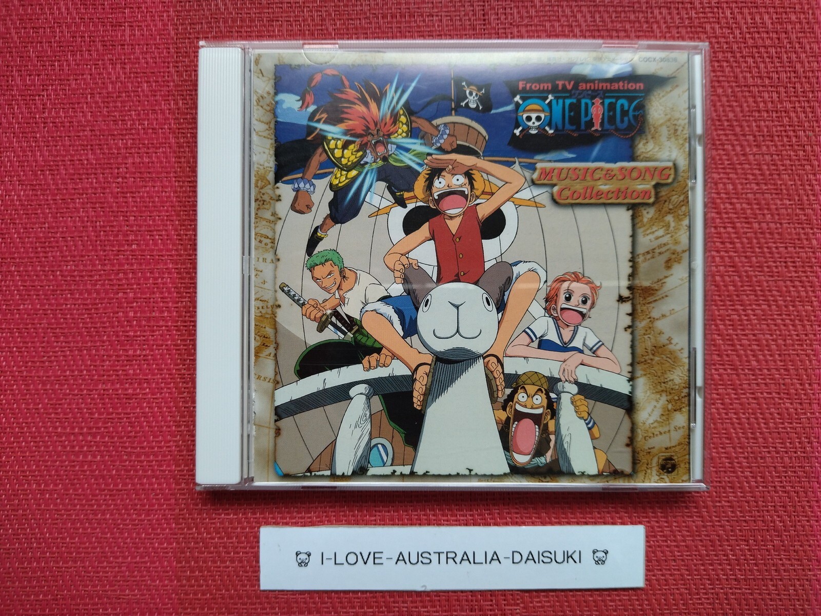 One Piece Music & Song Collection 1 OST Soundtrack CD Anime Music Japan