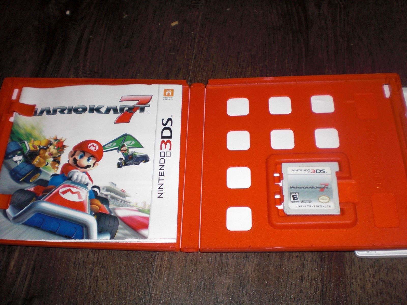 Kirby Triple Deluxe + Mario Kart 7 Game COMPLETE CIB 4 Nintendo 3DS 2DS Console