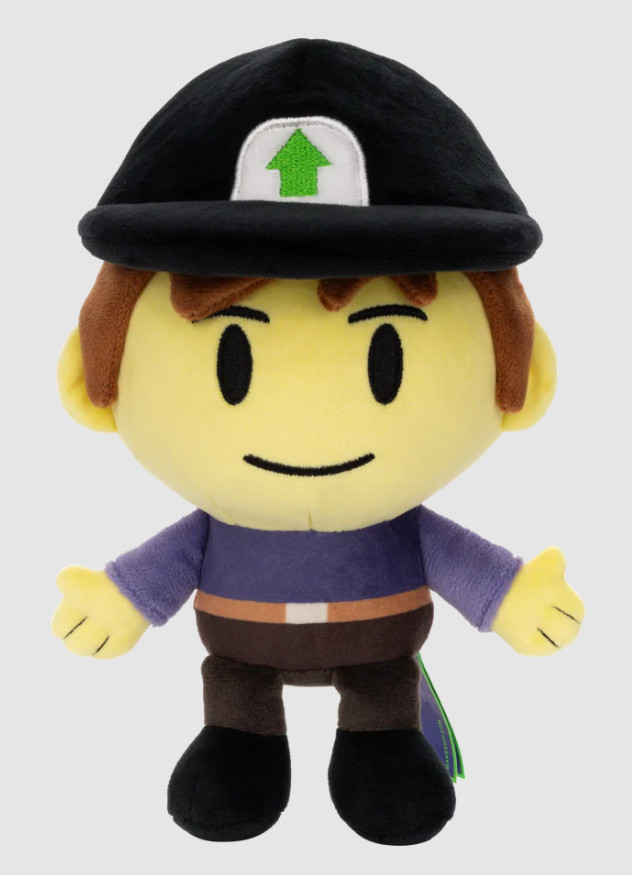 Makeship Level UP Nelly Plush Mario Video Game YouTube Artist Animator Rare NEW