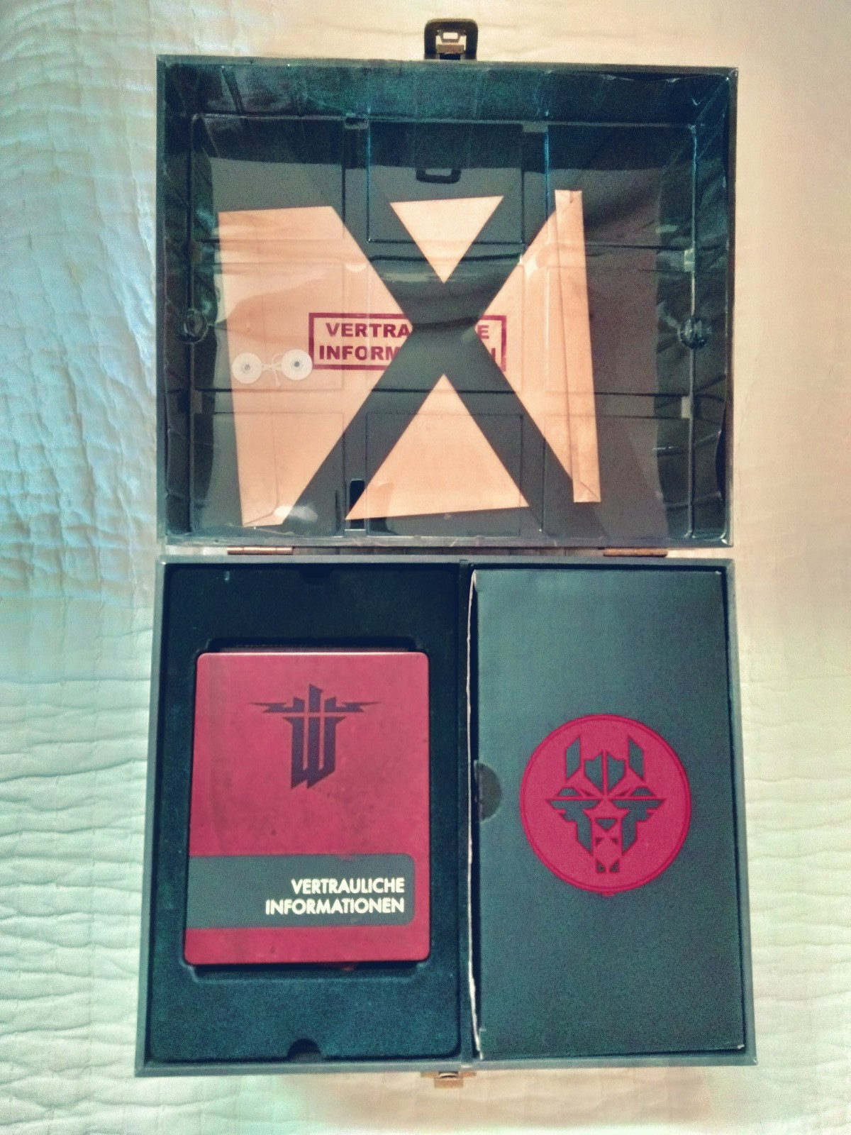 RARE Wolfenstein: The New Order Panzerhund Edition (Collector’s Box #1759/5000)
