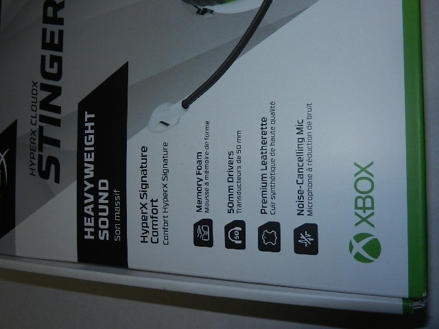 new no warranty HyperX CloudX Stinger 2 Wired Gaming Headset Xbox one x s sting