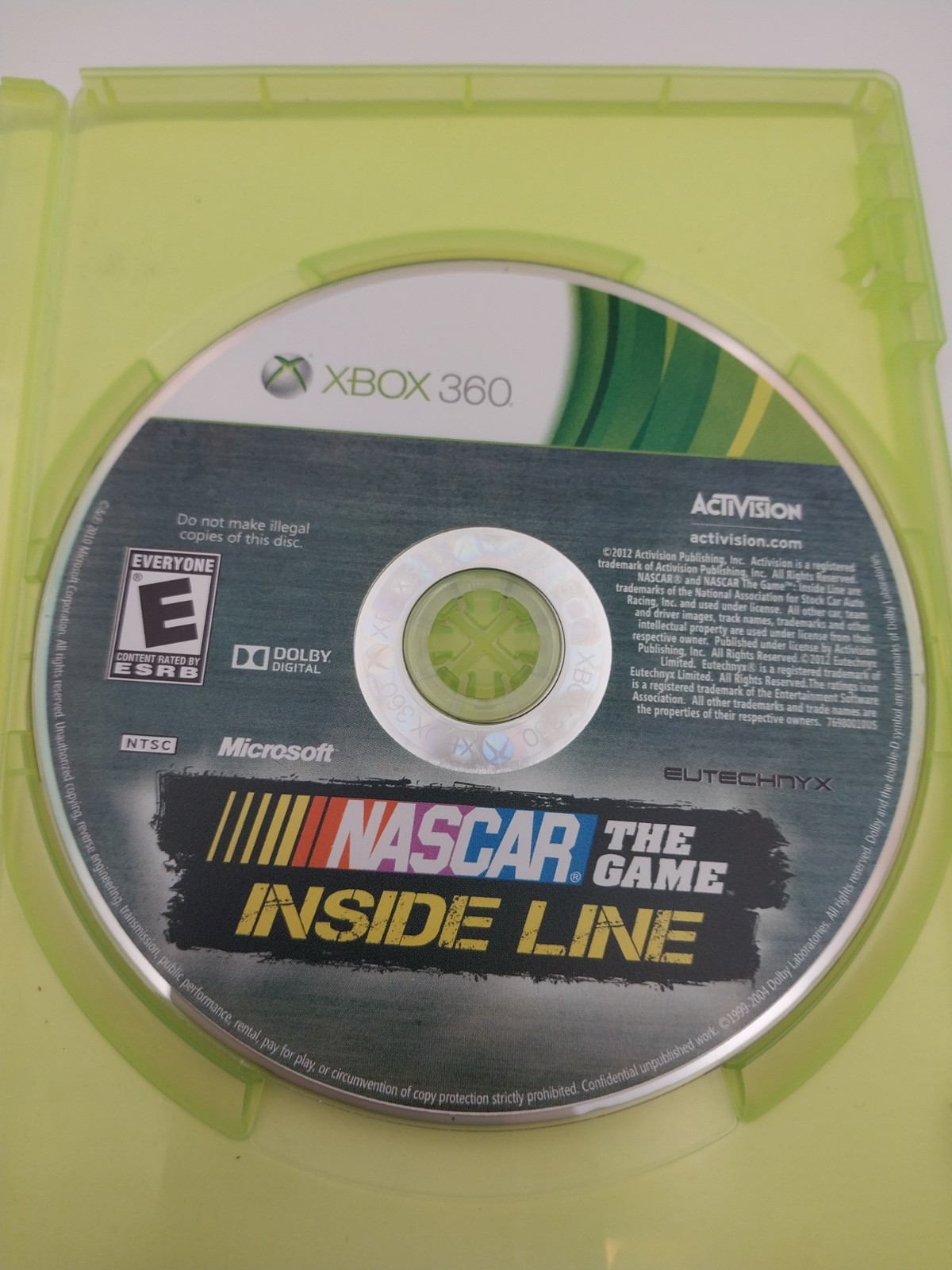 NASCAR 2011: The Game & Inside Line (Microsoft Xbox 360) CIB Lot Of 2 – TESTED