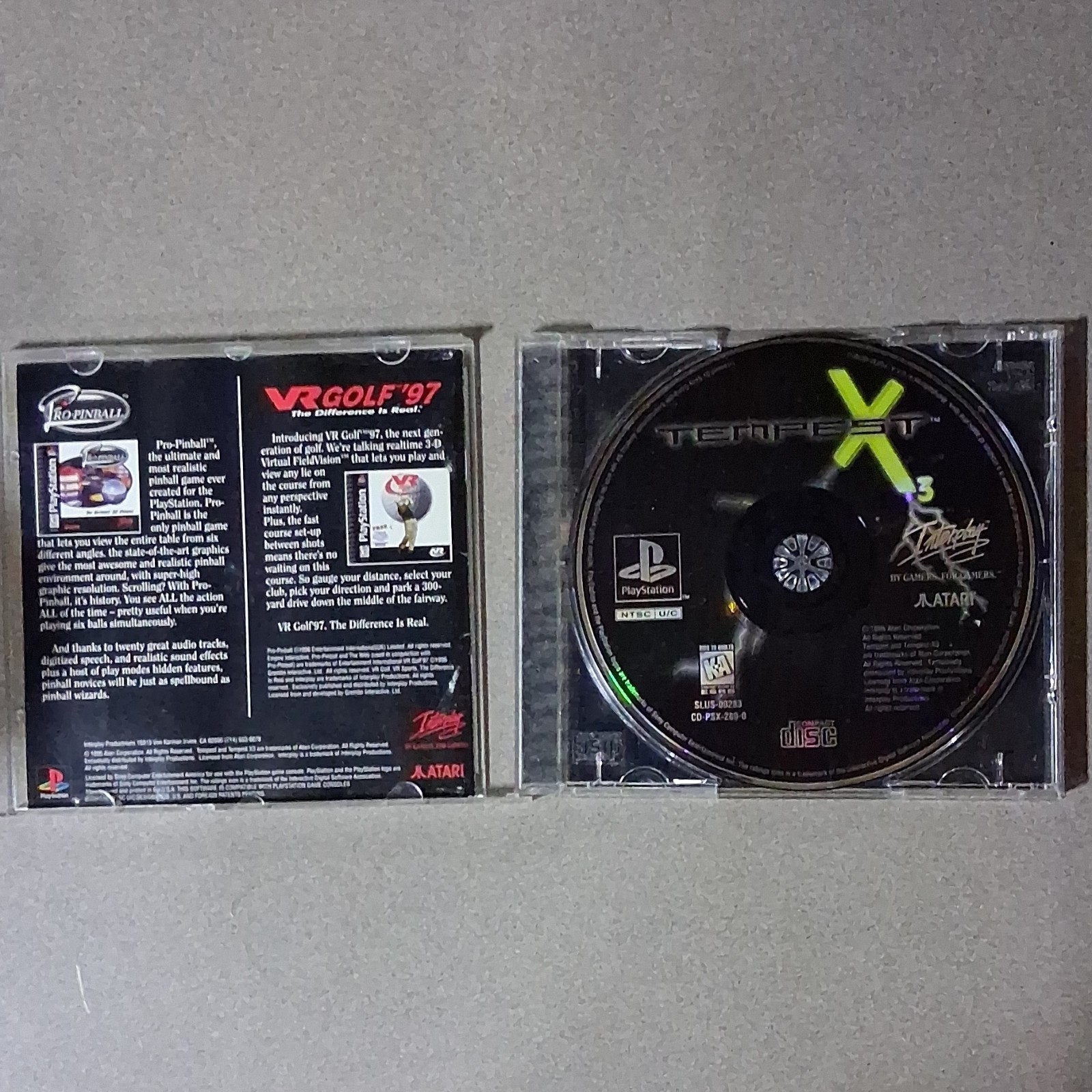 Interplay Productions Tempest X3 Arcade Action Sony PlayStation 1 NTSC-U/C