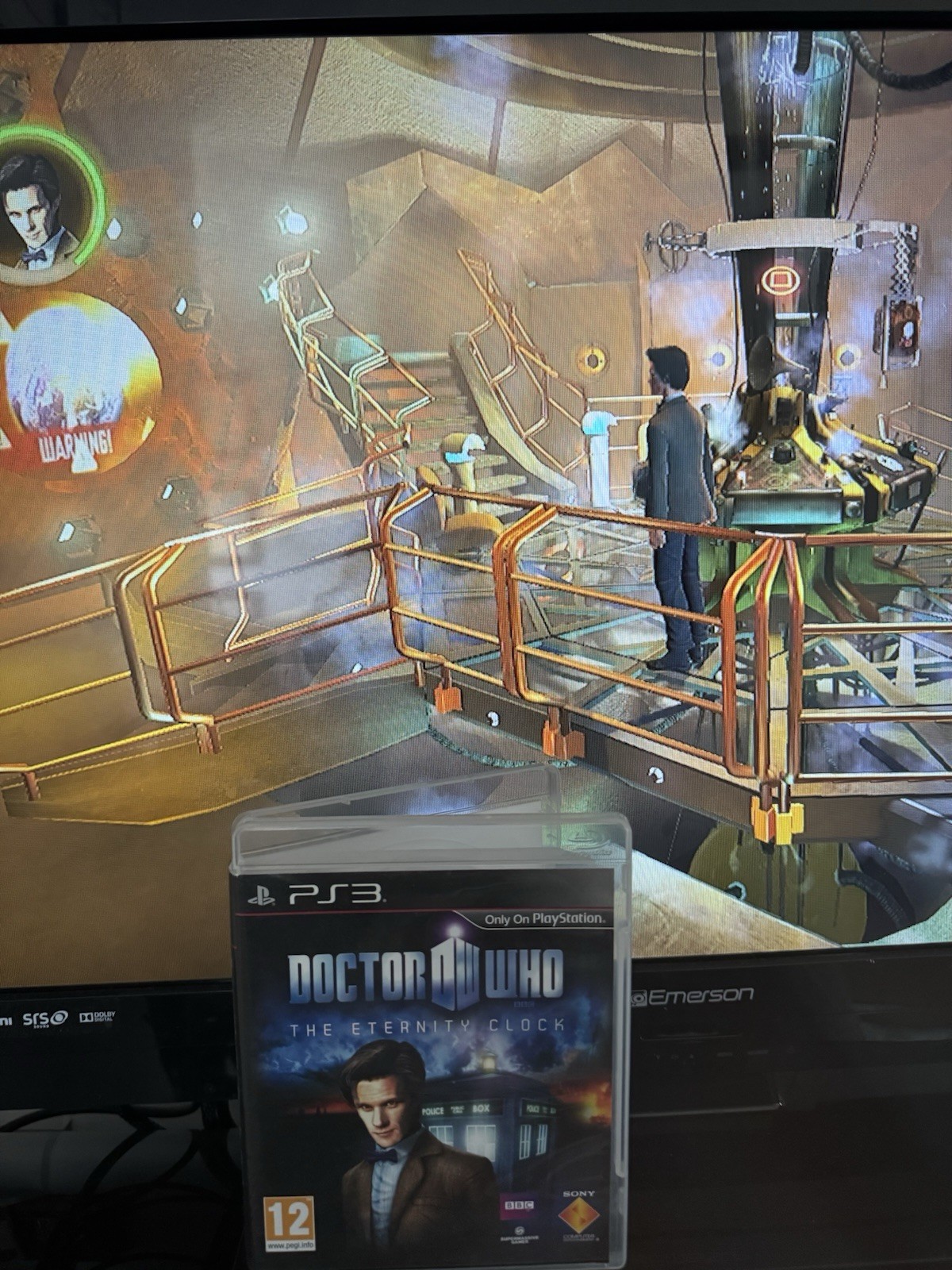 Doctor Who: The Eternity Clock (PS3, 2012) Complete CIB – Tested Works – PAL