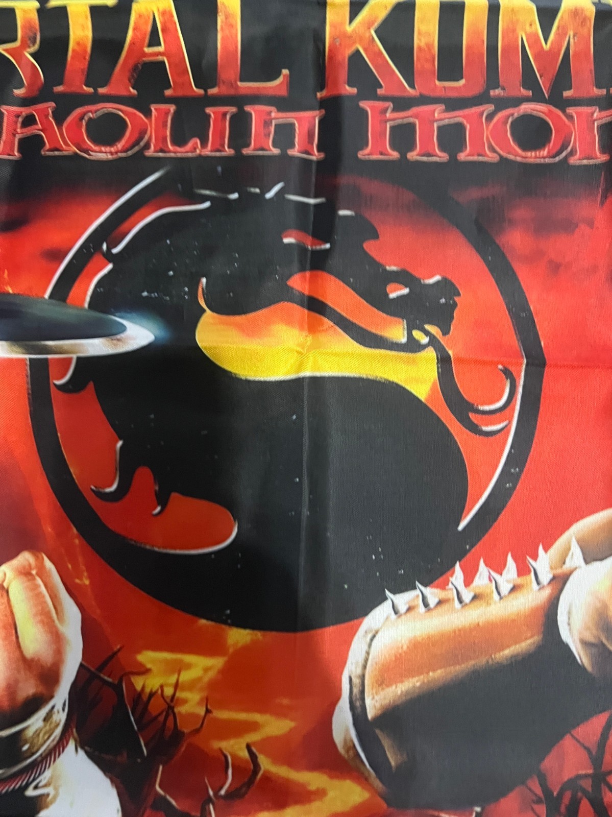 Mortal Kombat Shaolin Monks Custom Wall Flag Banner Tapestry 2 x 3 Ft, PS2