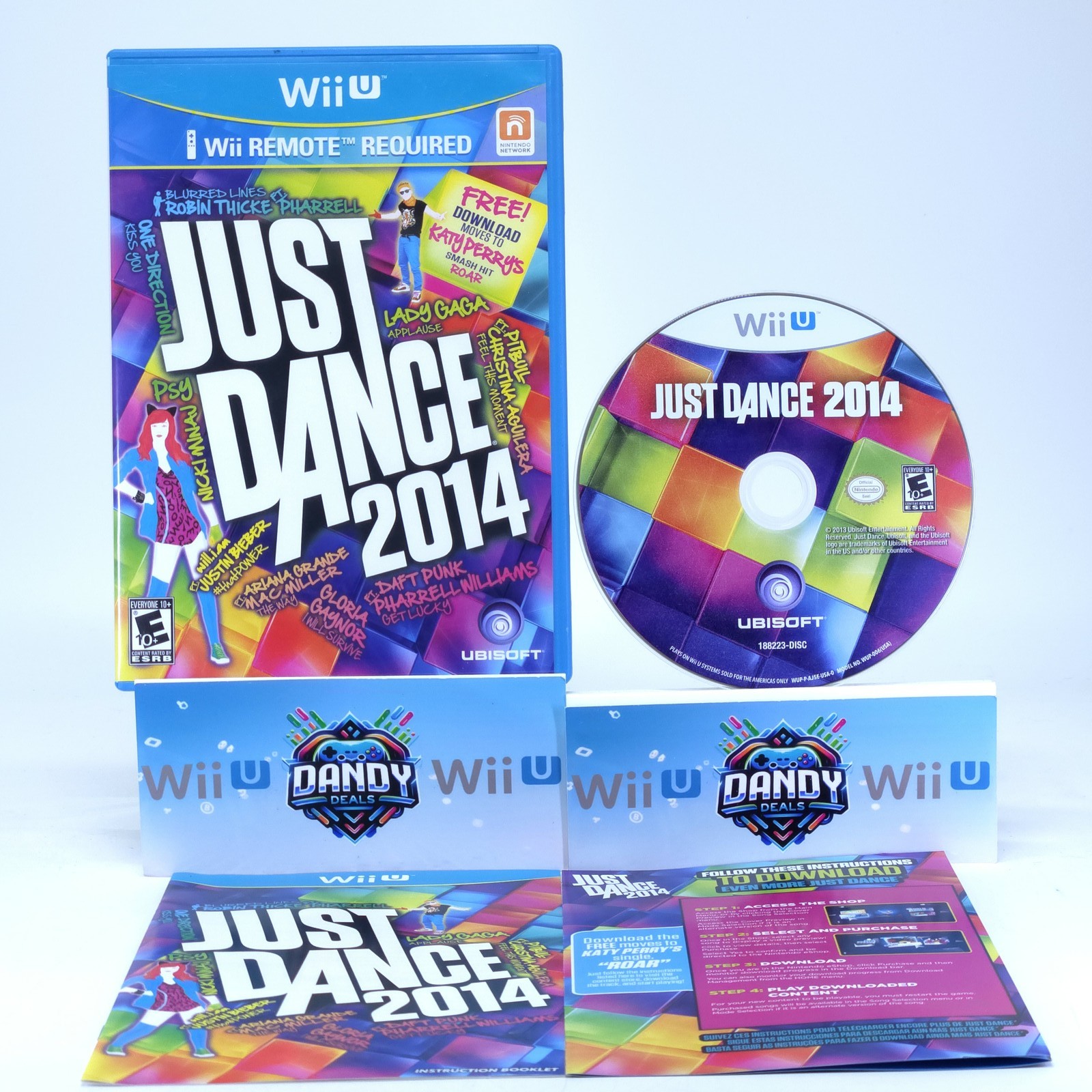Just Dance 2014 CIB W/ Manual – Wii U