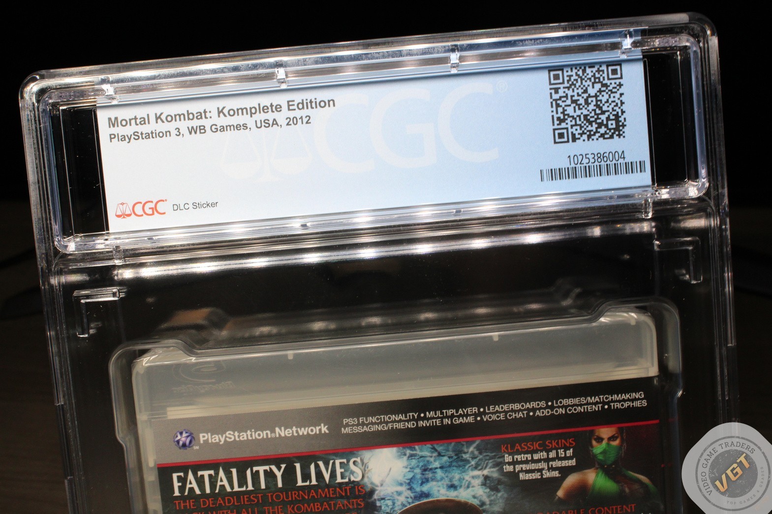 CGC 8.5 A++ – Mortal Kombat: Komplete Edition PlayStation 3, PS3 2012 NEW!
