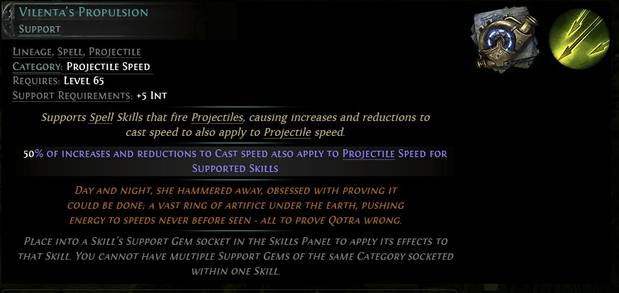 Lineage Support Gems / Unique Gem – Path of Exile 2 Rise of the Abyssal SC PoE 2