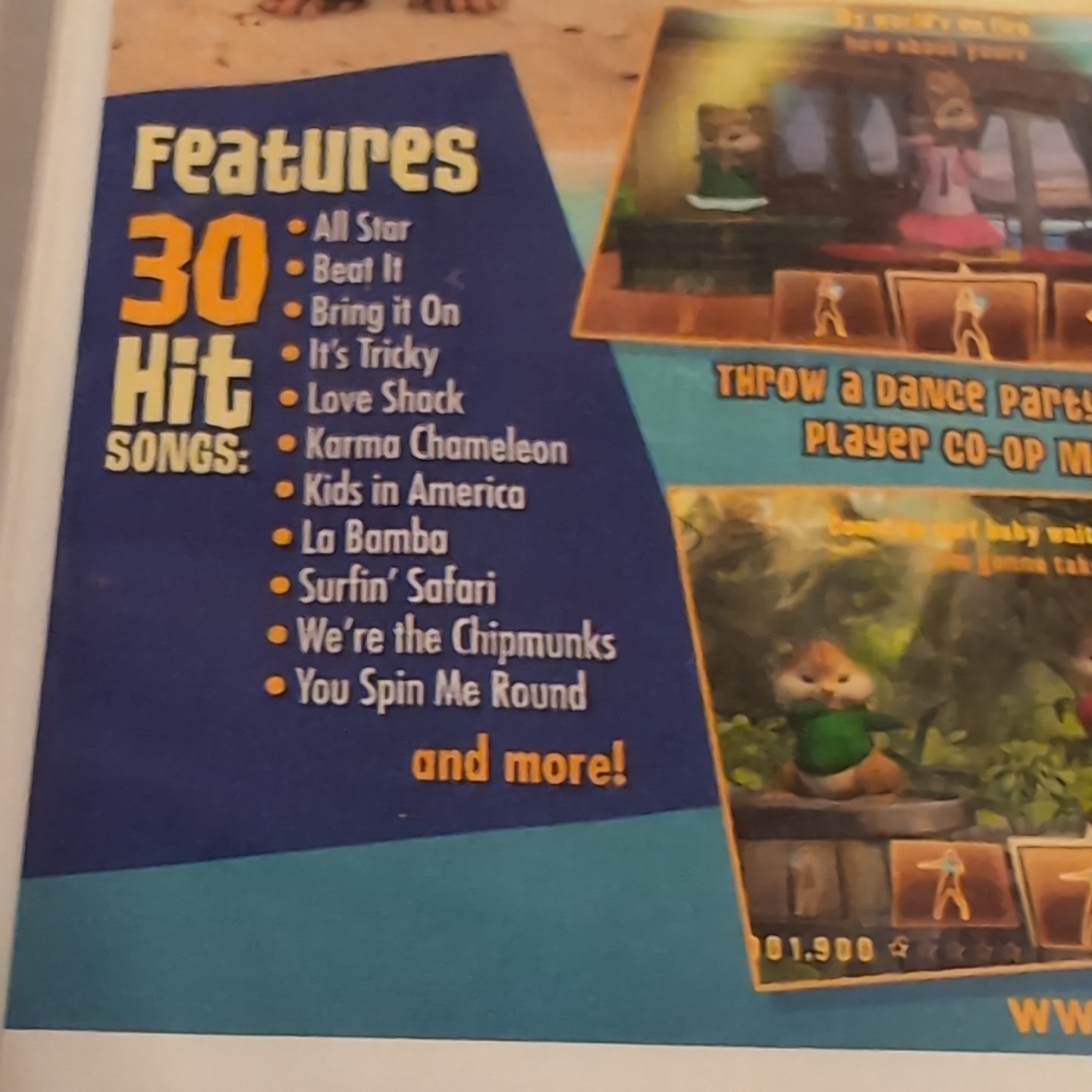 Alvin and the Chipmunks: Chipwrecked Nintendo Wii 2011 Complete And Tested