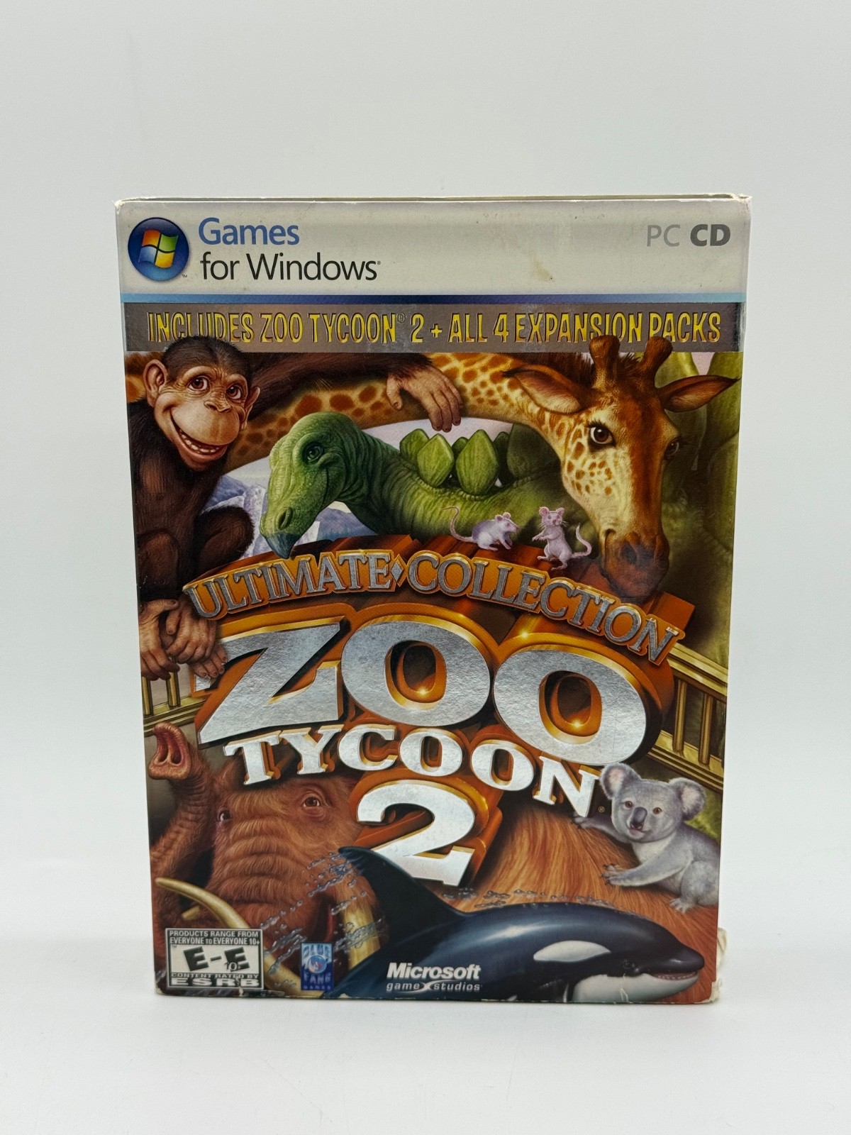 Zoo Tycoon 2: Ultimate Collection All 4 Expansion Packs (PC, 2008)