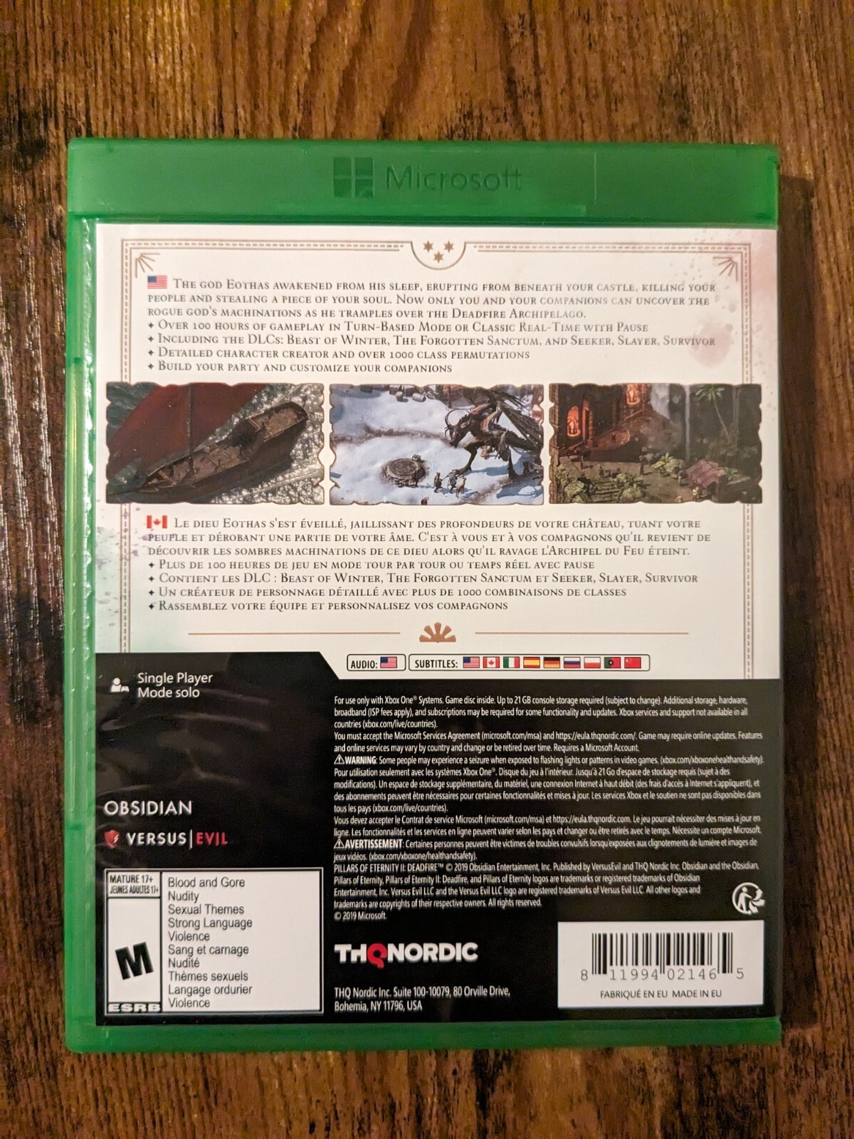 Pillars of Eternity II: Deadfire -Ultimate Edition [Microsoft Xbox One]