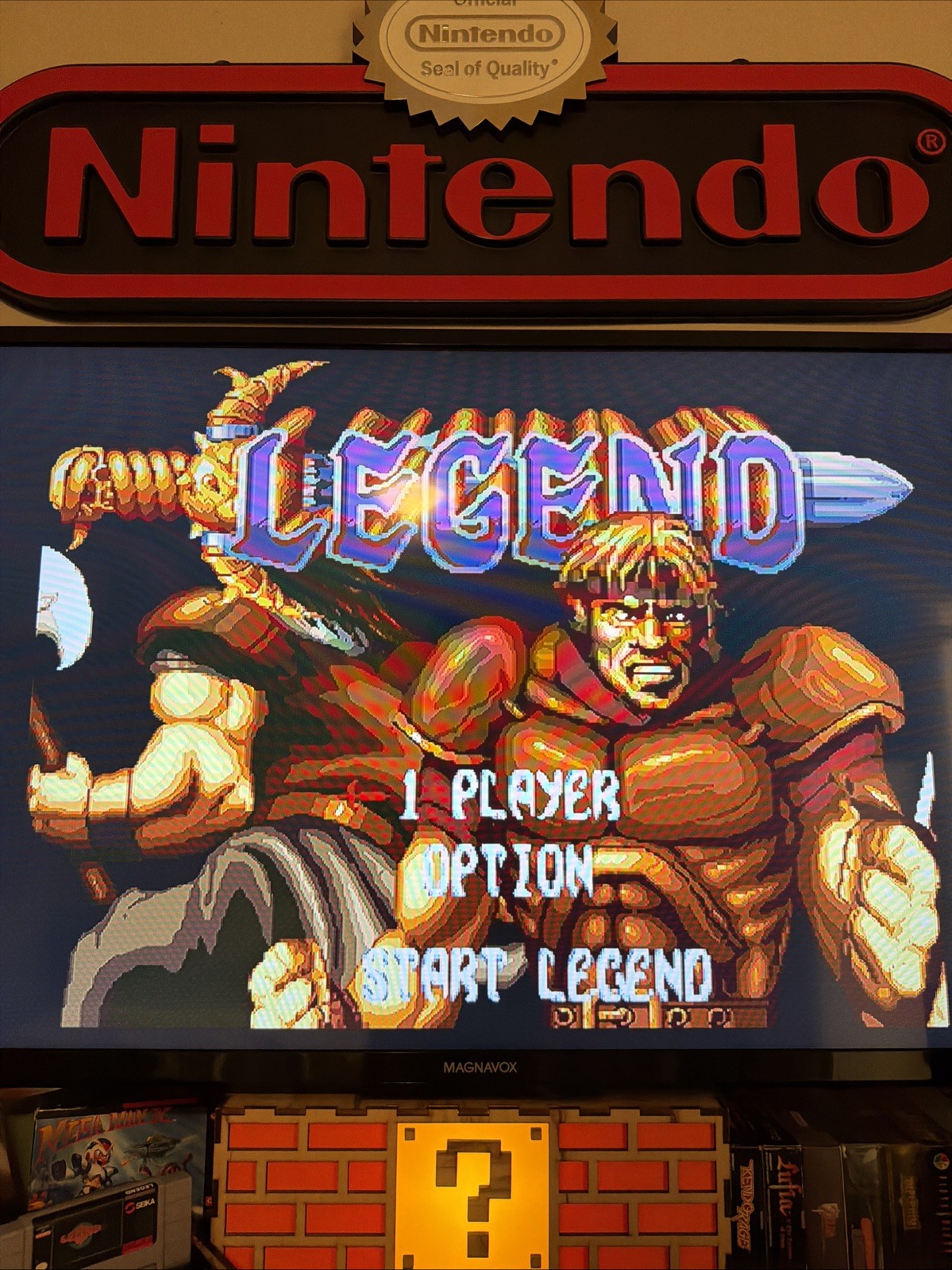 Legend Super Nintendo Game SNES Authentic Tested NICE! w/ Dustcover