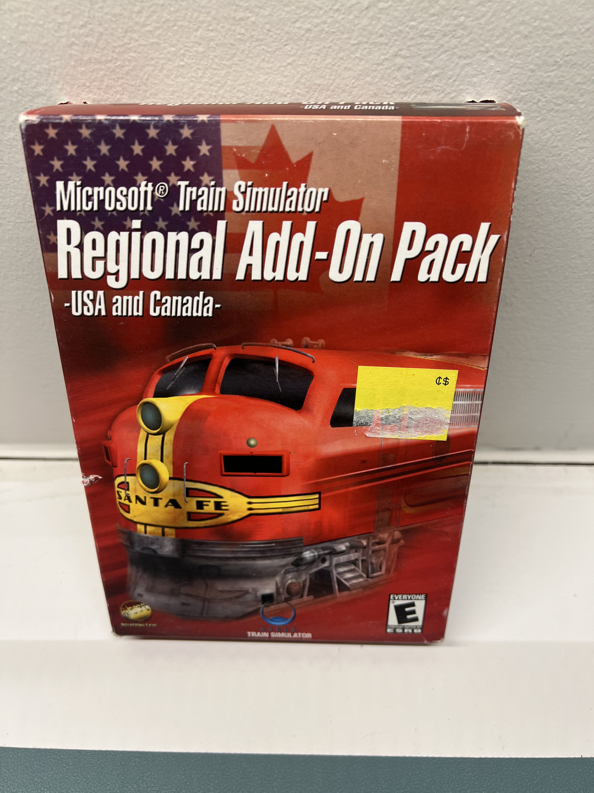Video Game PC Microsoft Train Simulator Regional Add On Pack US & Canada NEW