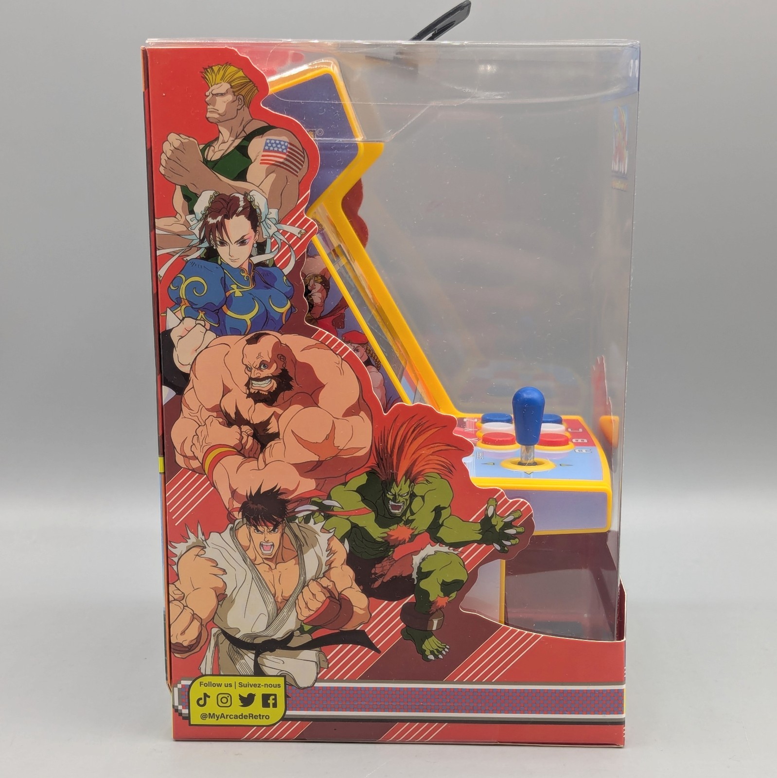New My Arcade Super Street Fighter II Micro Player Pro 6.75″ Mini Arcade Game