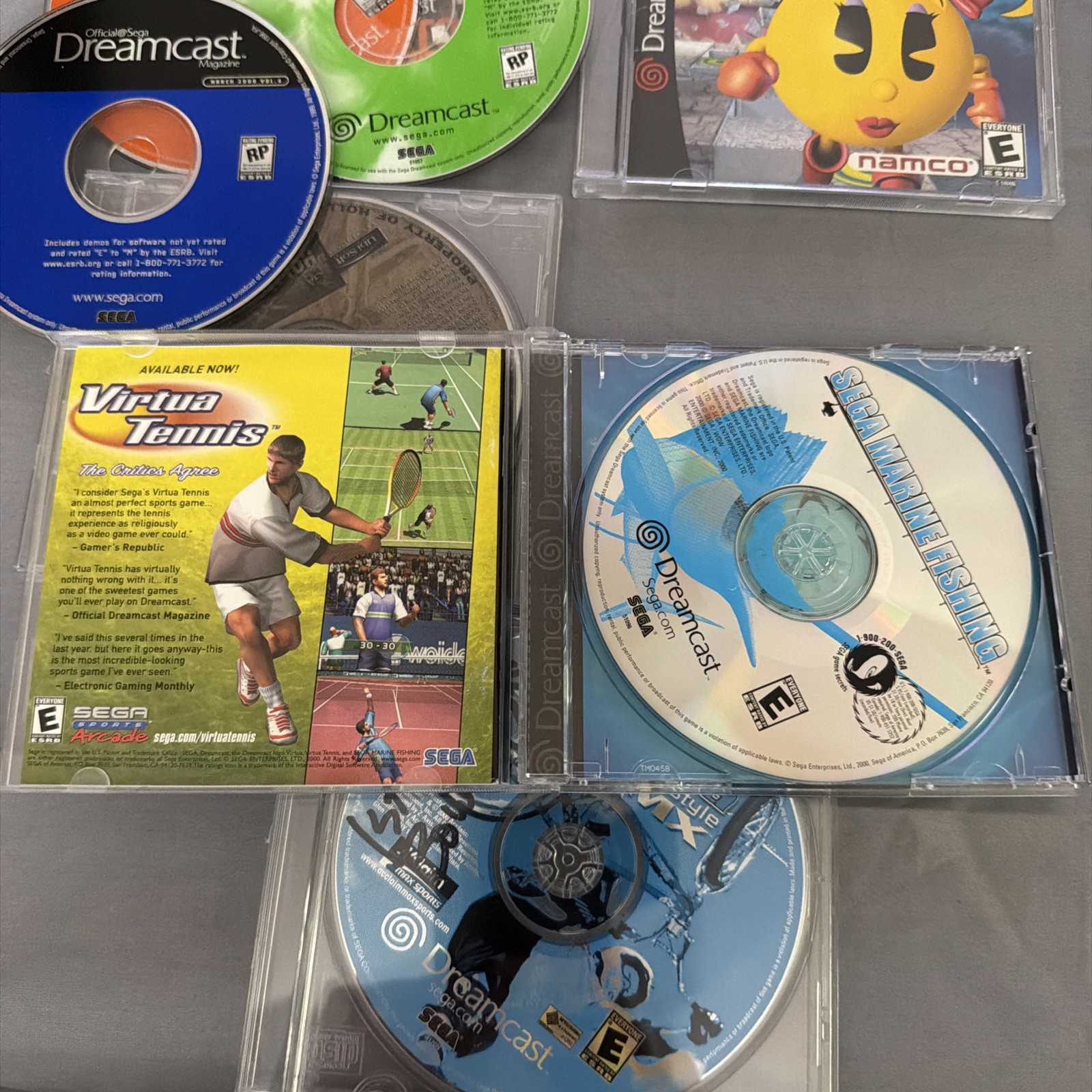 SEGA DREAMCAST GAME LOT – 4 GAMES TOTAL + Generator- TESTED AND VERIFIED WORKING