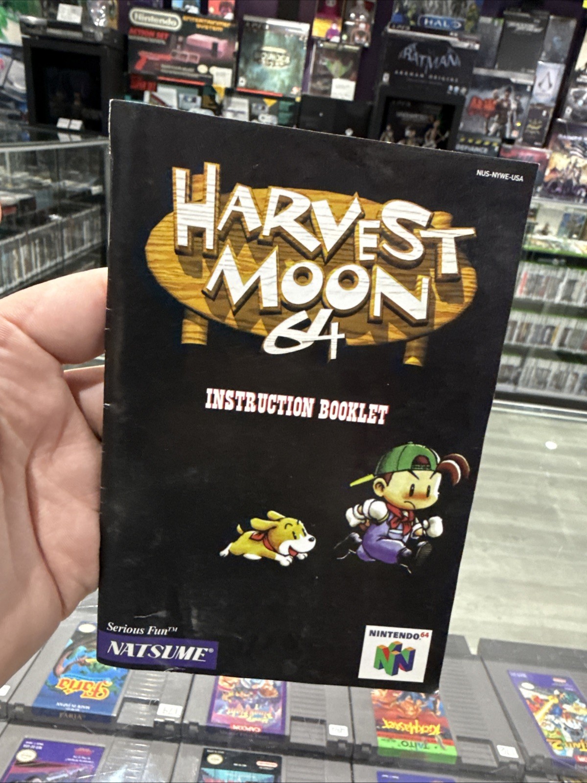 Harvest Moon (Nintendo 64) N64 CIB Complete Tested! *Box Damage*