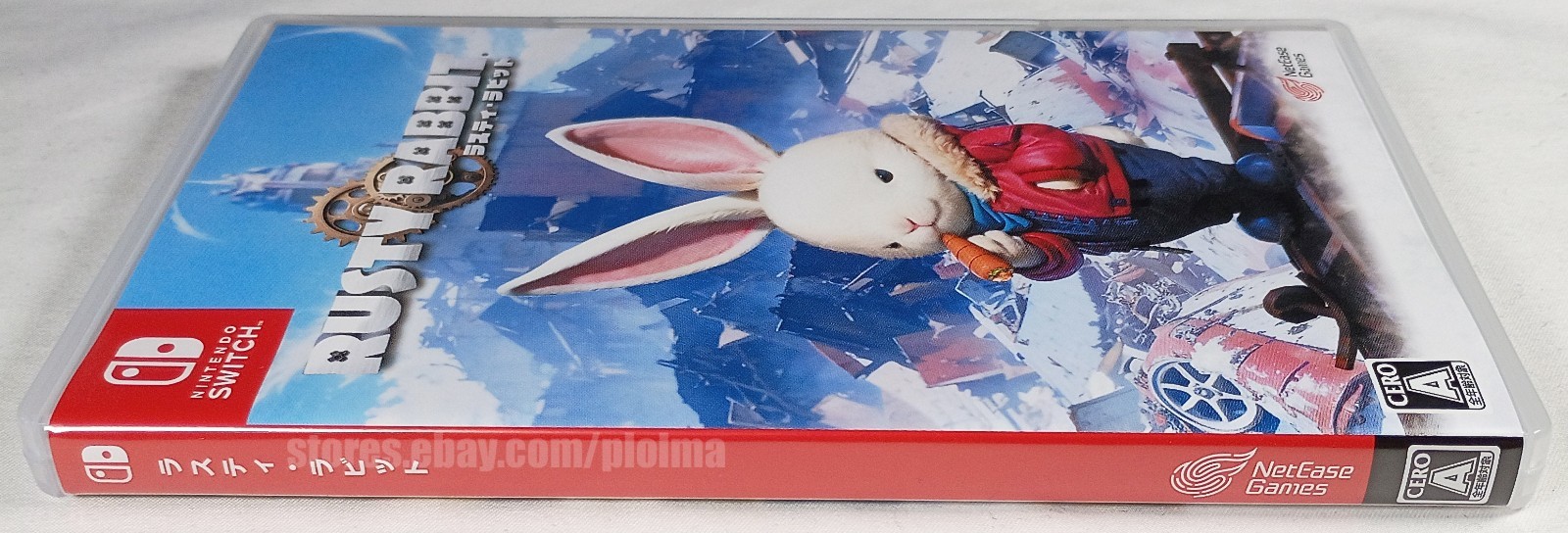 RUSTY RABBIT Gently Used NINTENDO SWITCH Game JP RELEASE (has English) US Seller