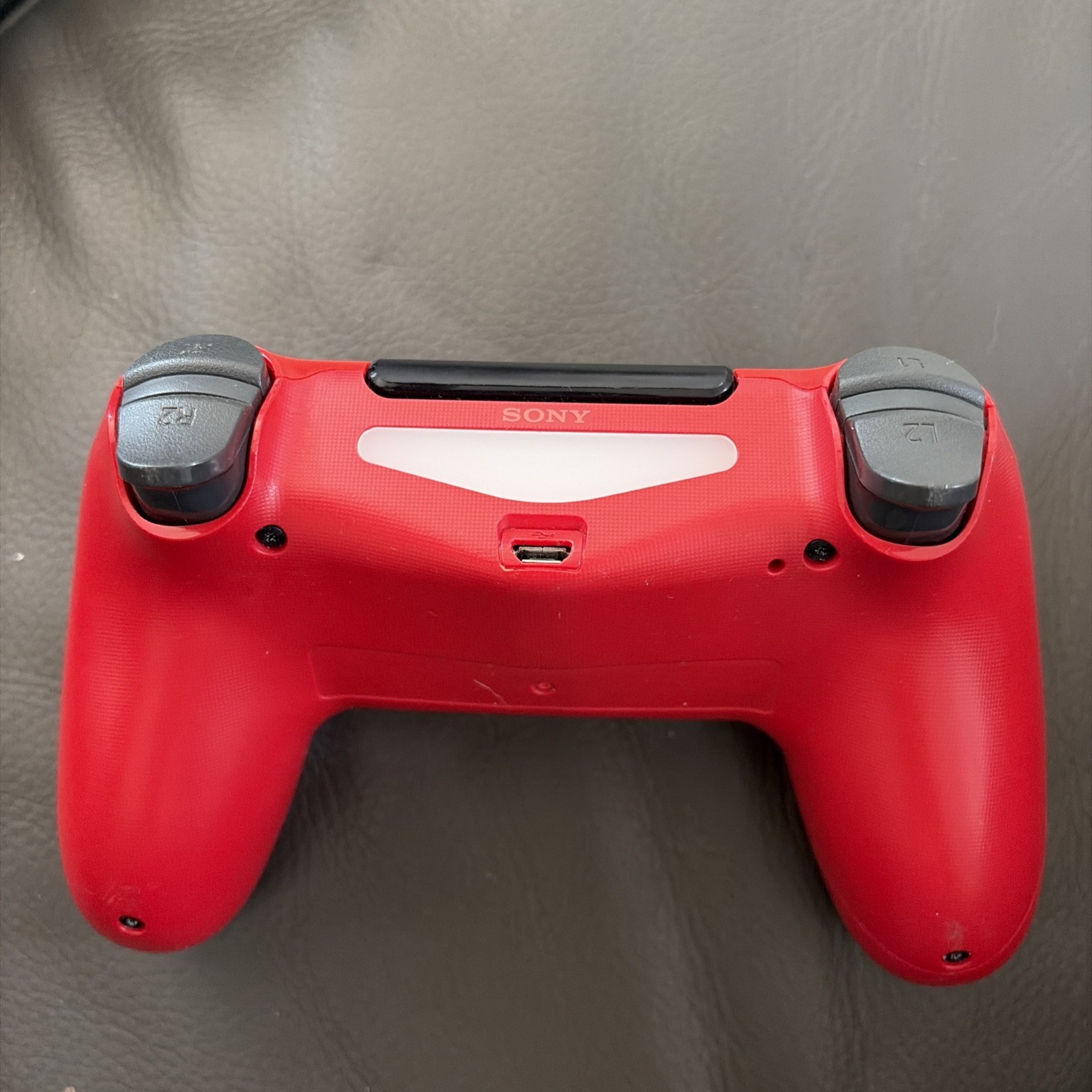 Sony DualShock 4 PlayStation PS4 Controller Red TESTED AND WORKING PERFECTLY!!!