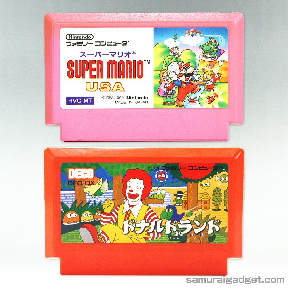 Super Mario USA (Bros. 2) & Donald Land Nintendo Famicom / FC [Japanese NES]