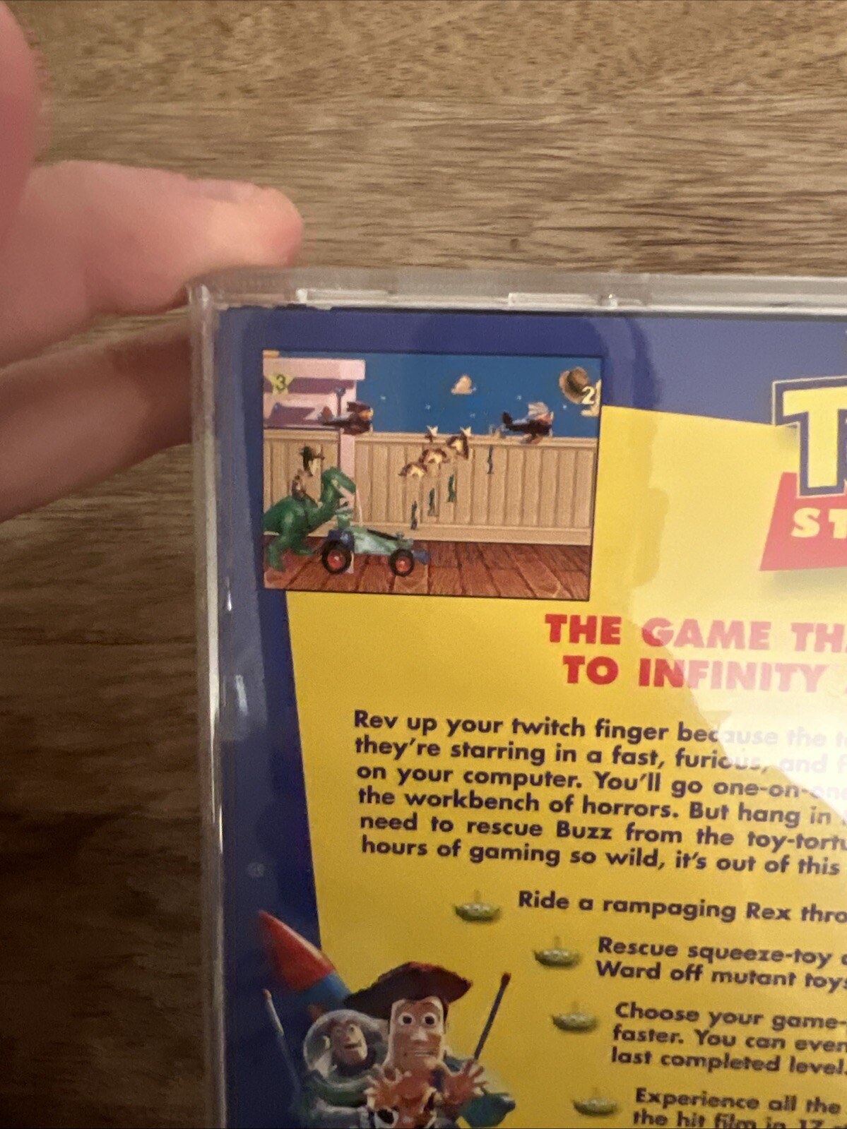 Disney Toy Story Pc Cd-ROM Video Game 2001 Rating K-A Tested
