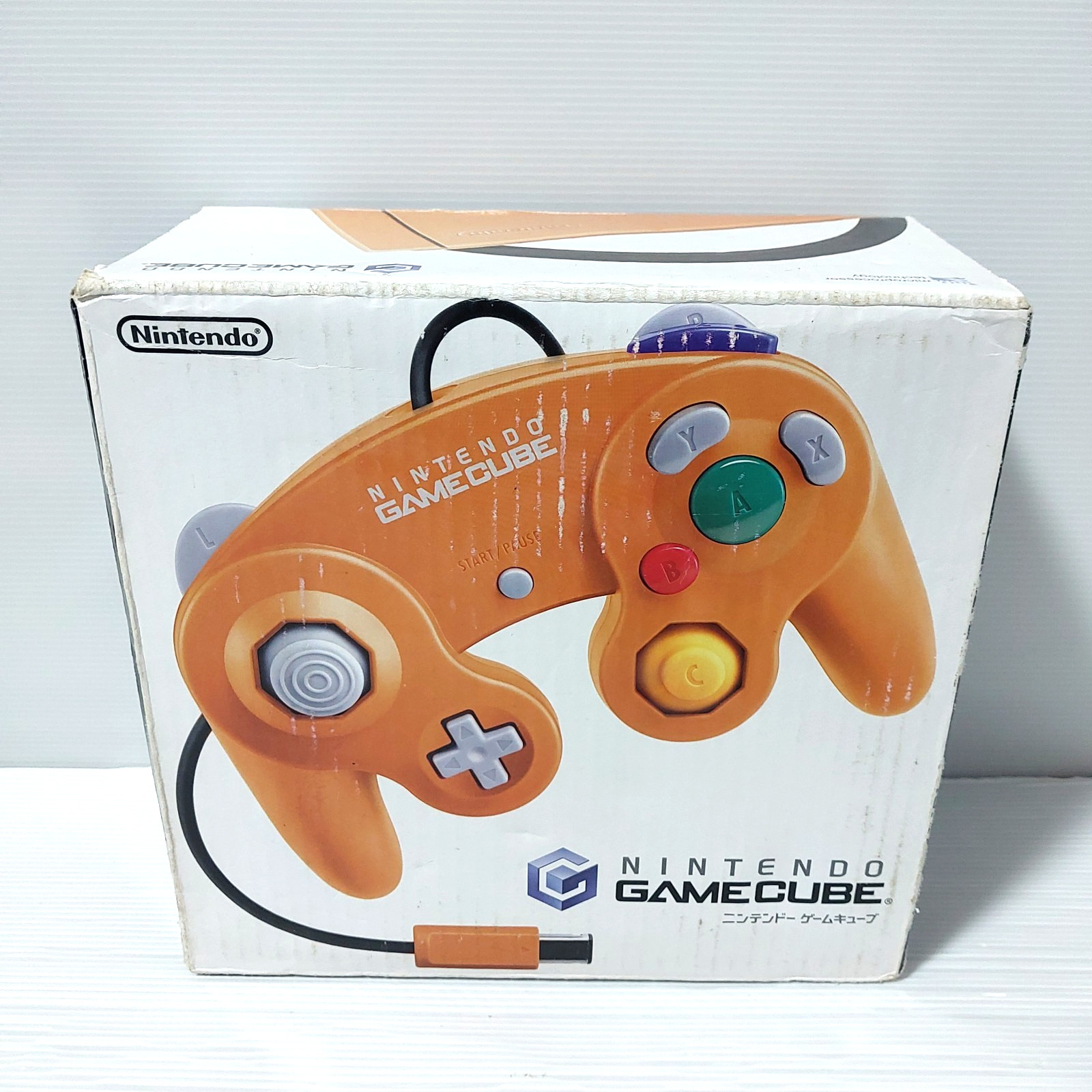 Nintendo GameCube Spice Orange Console with Gameboy player Region Free Japan