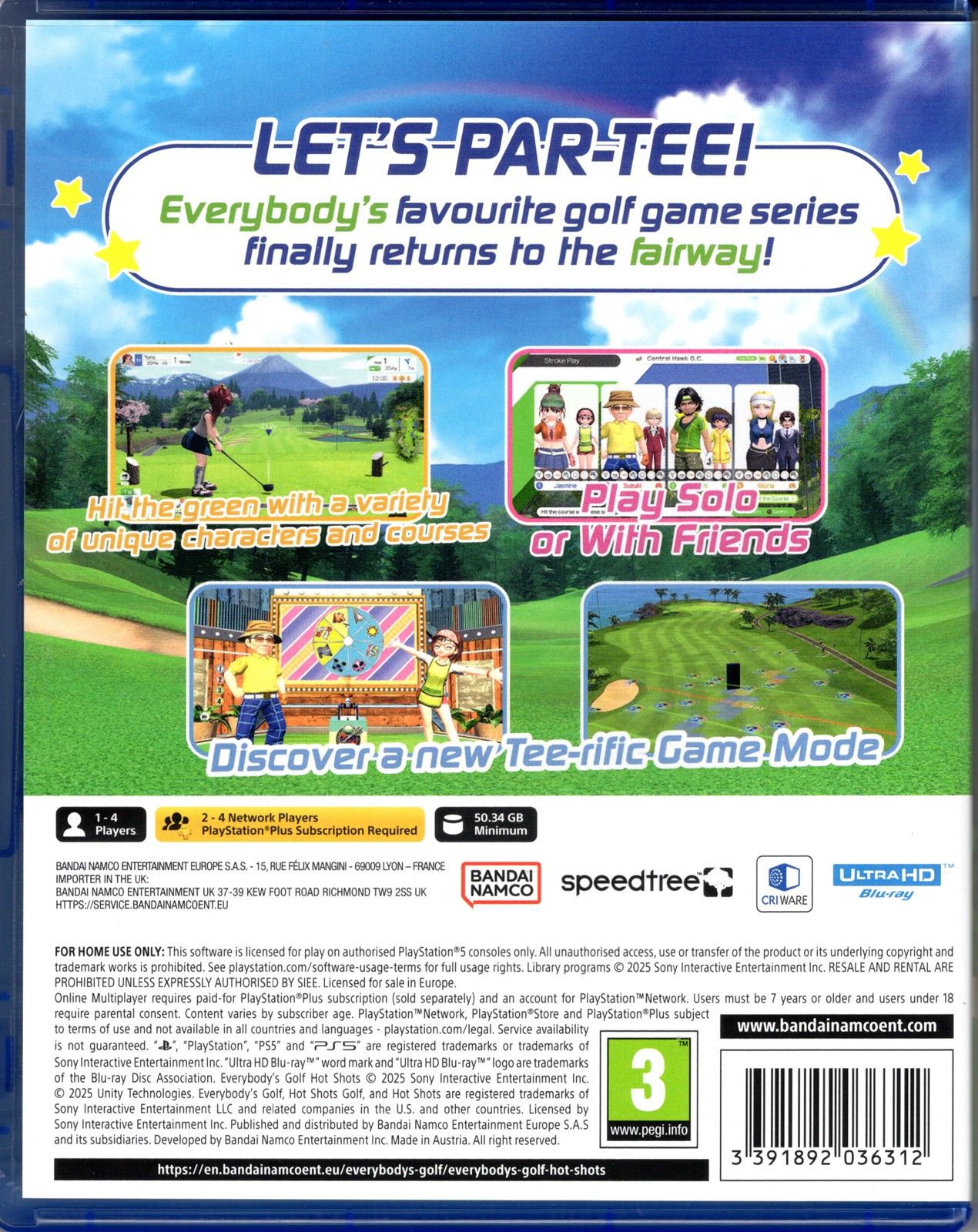 Everybody’s Golf Hot Shots for PlayStation 5™