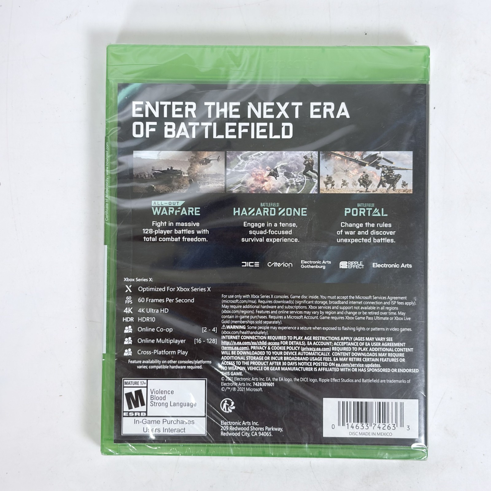 Battlefield 2042 – XBOX SERIES X (NEW / SEALED)