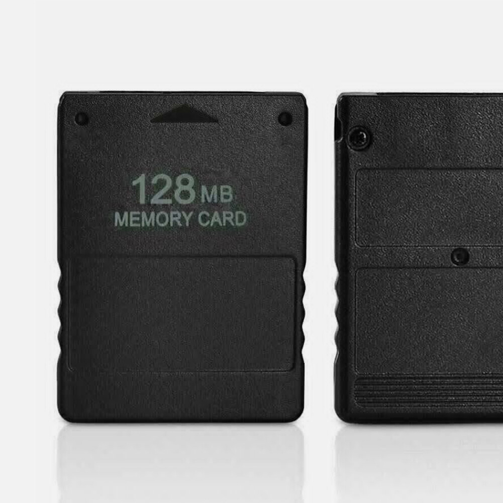 US 2 Pack 128 MB Memory Card Data Card For Sony PS2 Game Console Accessories