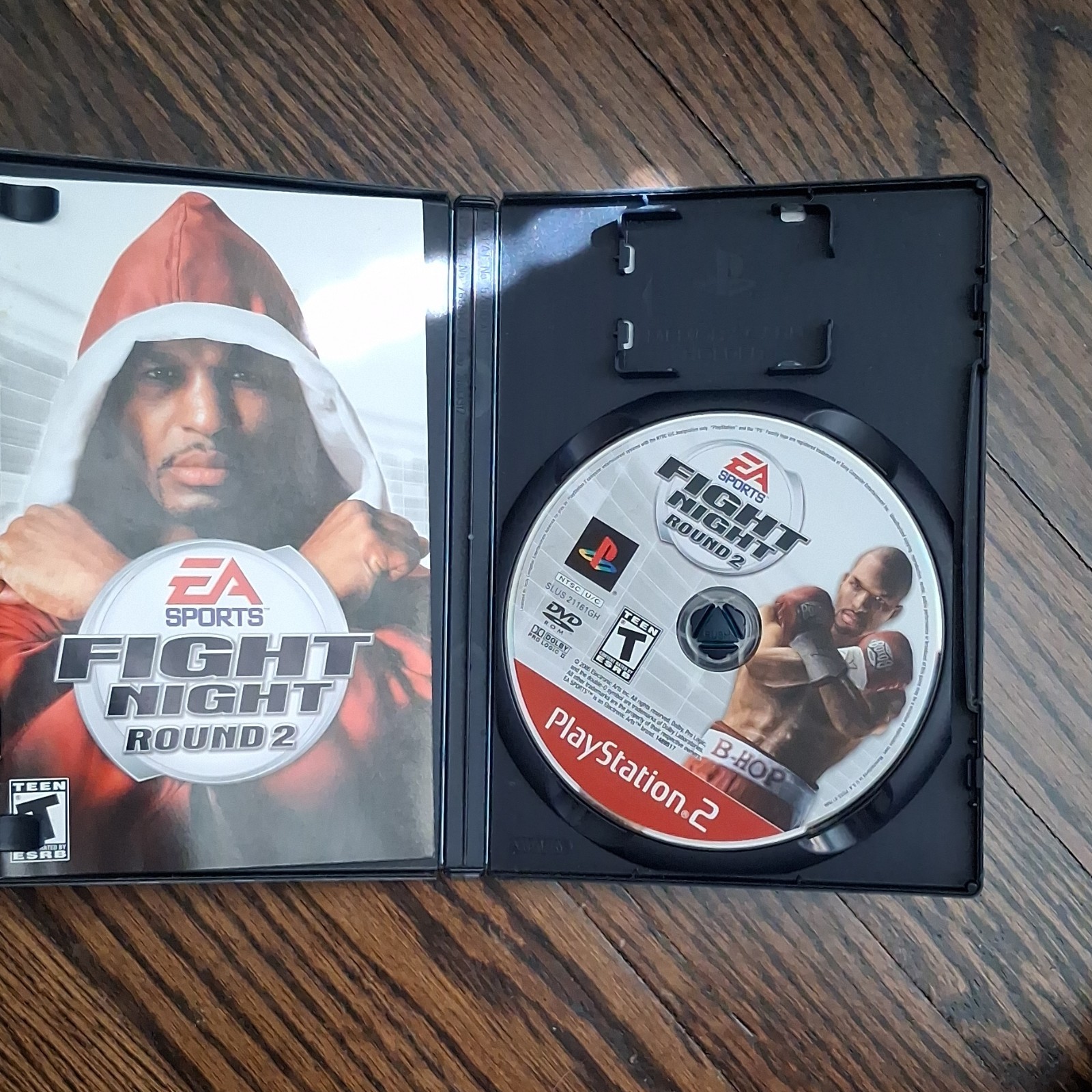 EA Sports Fight Night Round 2 Greatest Hits PS2 NTSC-U/C T Boxing Disc & Case