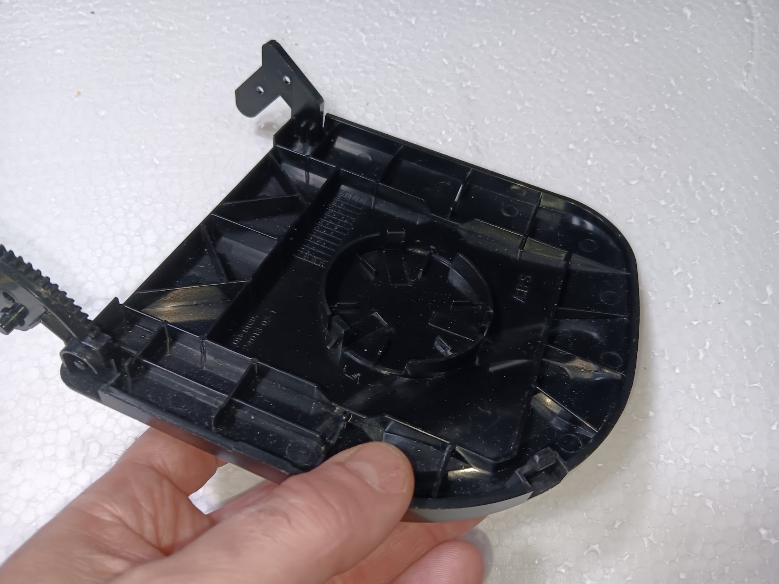 SEGA CD EMPTY-INTACT-DISK DOOR ONLY-JUST OK COSMETIC-SEE ALL