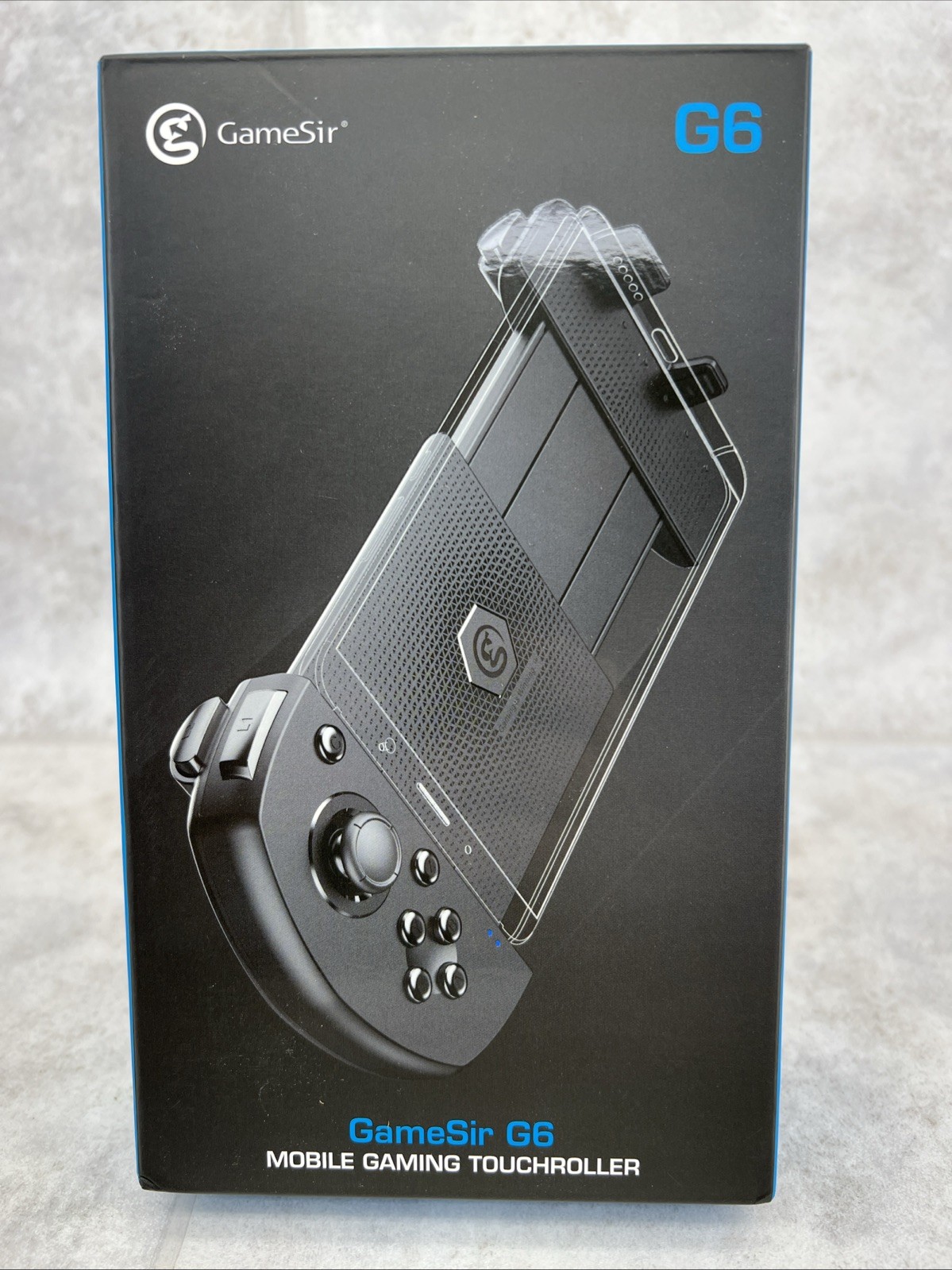 GameSir G6 Ergonomic Bluetooth Wireless Mobile Controller for Android iOS Black
