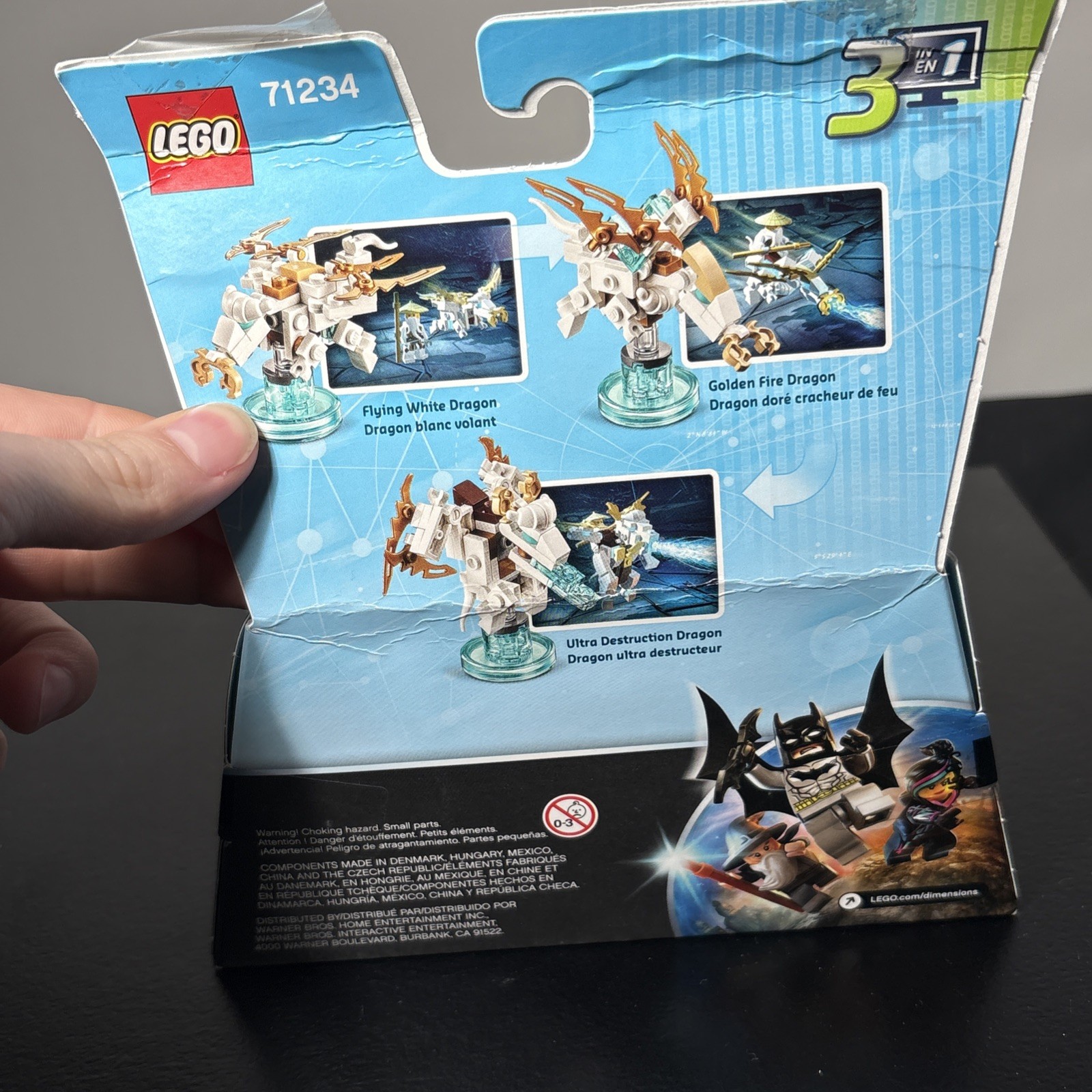 Lego Dimensions: Ninjago Sensei Wu Fun Pack 71234 New in box