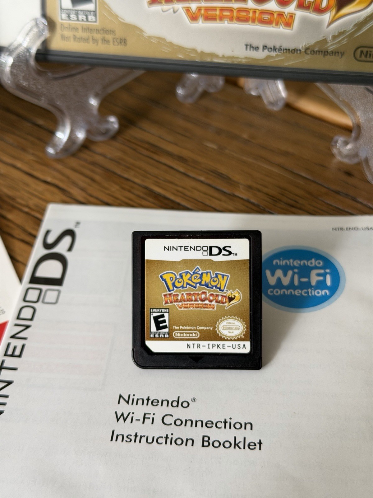 Pokemon HeartGold – Nintendo DS Complete in Box with Manuals- Verified Authentic