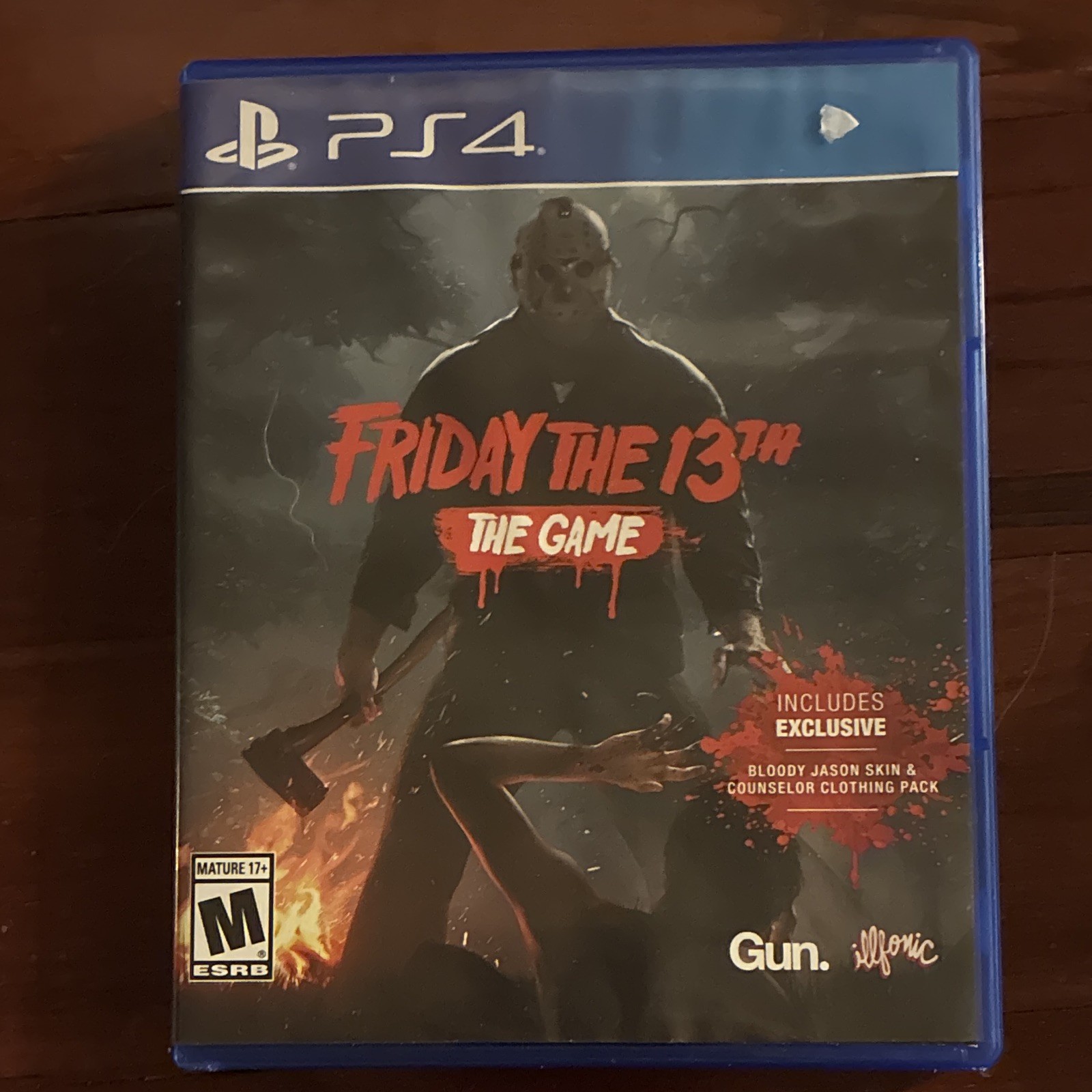 Gun. Friday the 13th: The Game Survival Horror Multiplayer PS4 M
