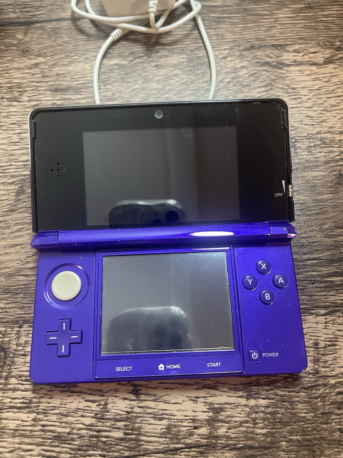 Nintendo 3DS Midnight Purple Portable Gaming Console & 35 Games