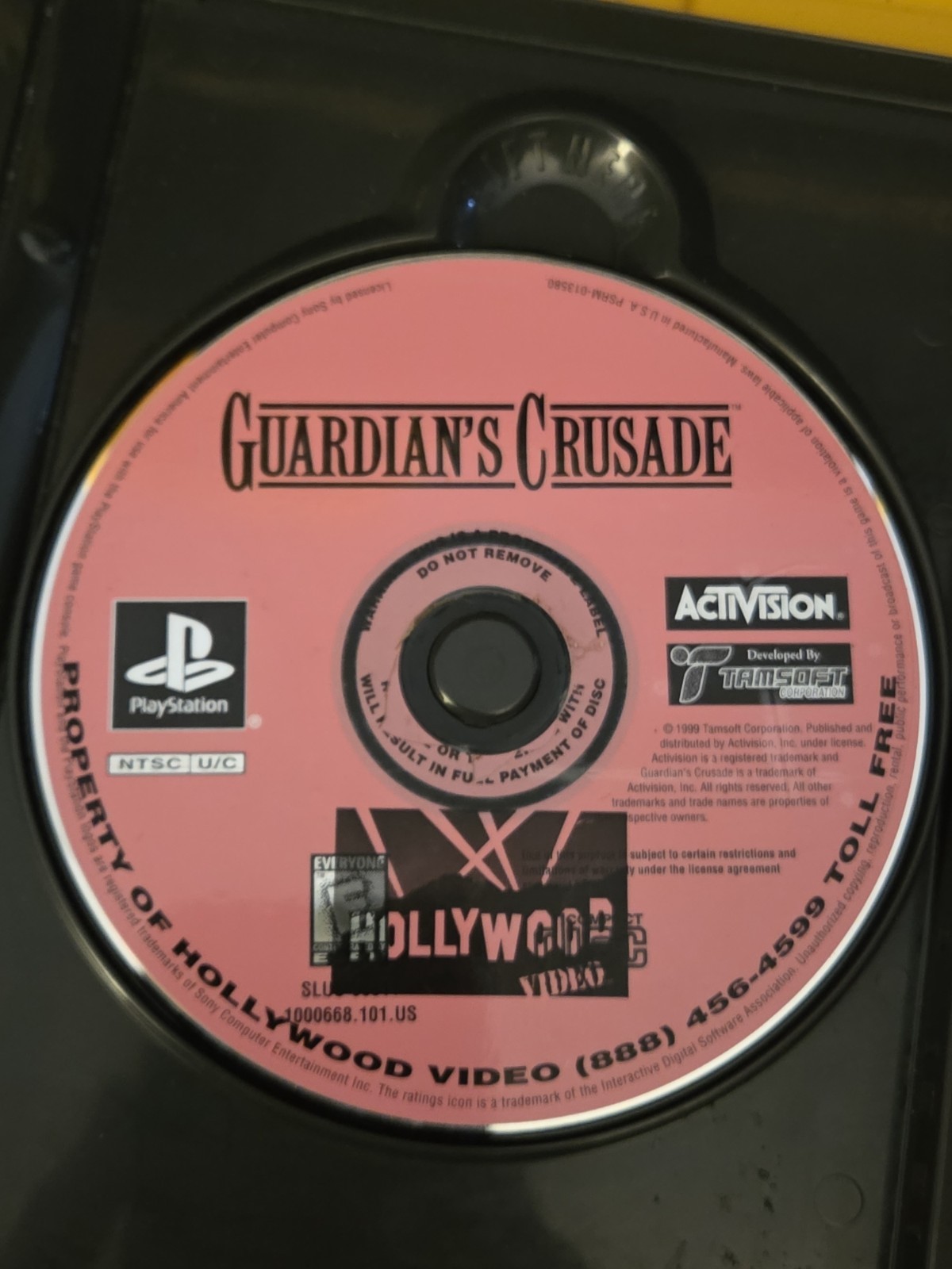 Guardian’s Crusade for PS1, *Game DISC ONLY (Hollywood Video Rental Case) – Used