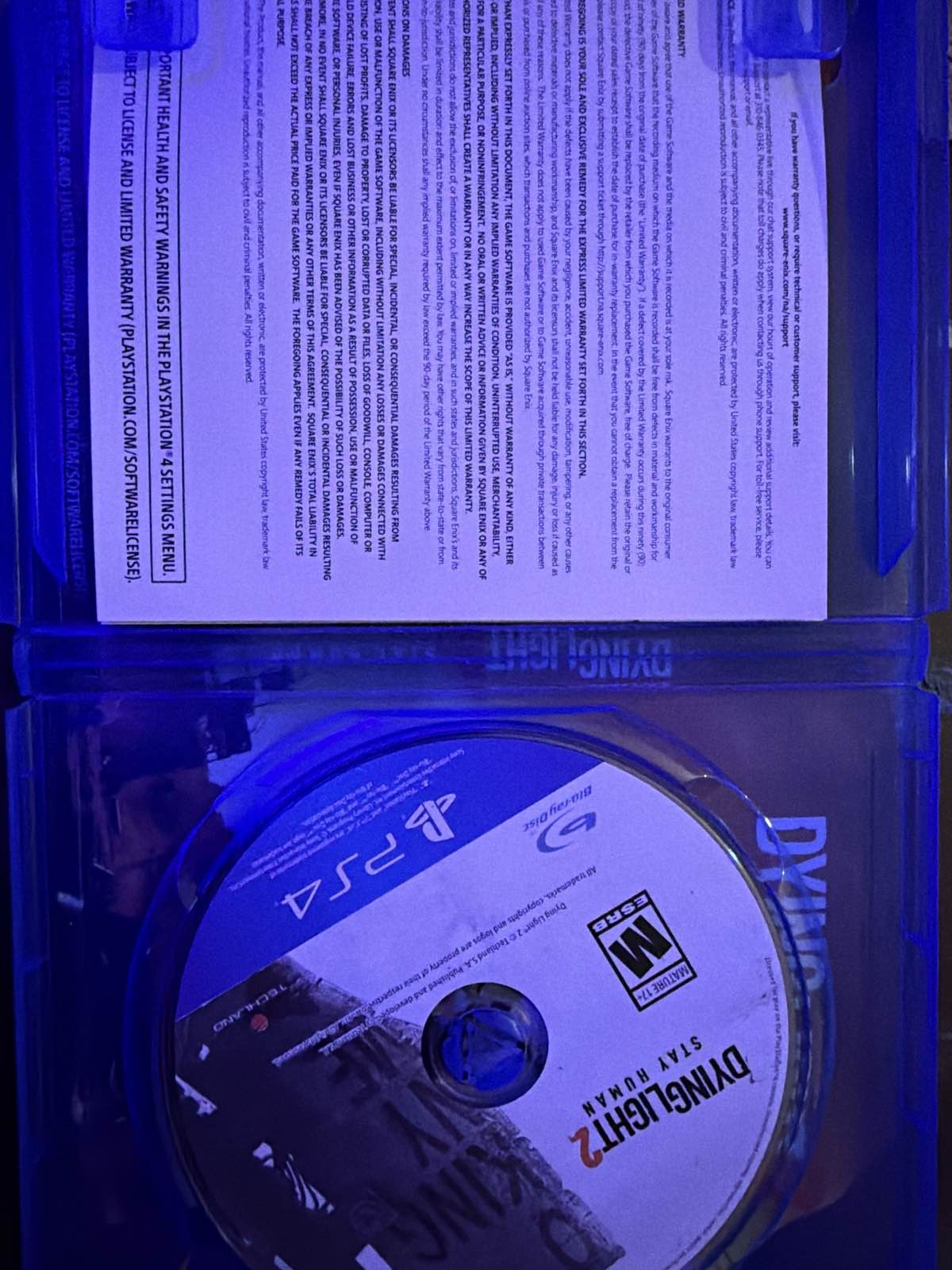 Dying Light 2: Stay Human PS4 Sony PlayStation 4 PS5 Upgrade Available