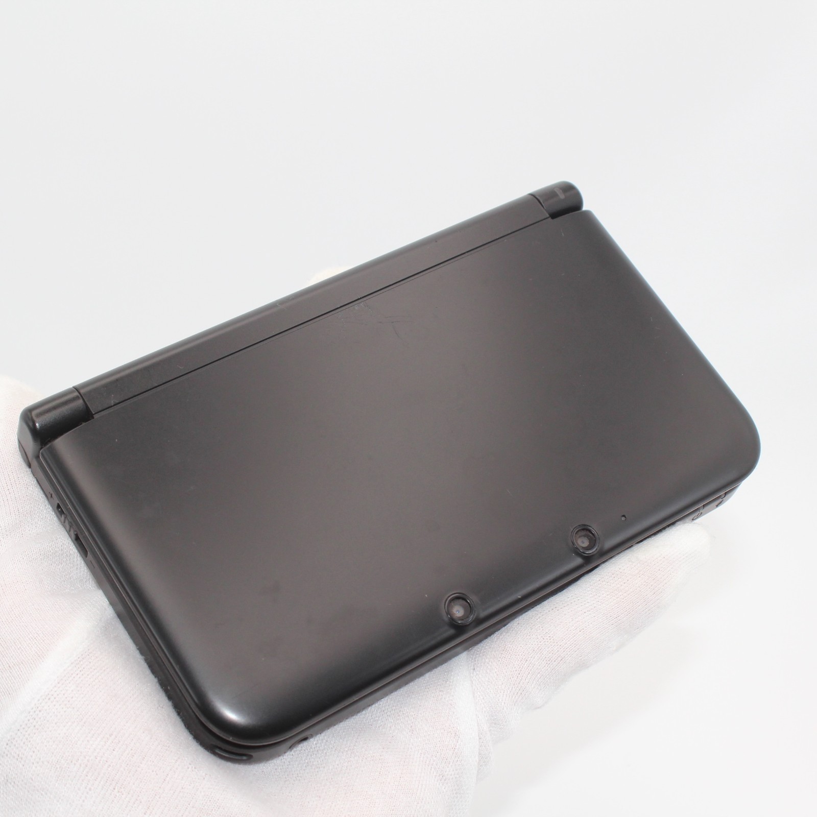 Nintendo 3DS LL XL Black Console Tested Working w/ Charger & Stylus Japan