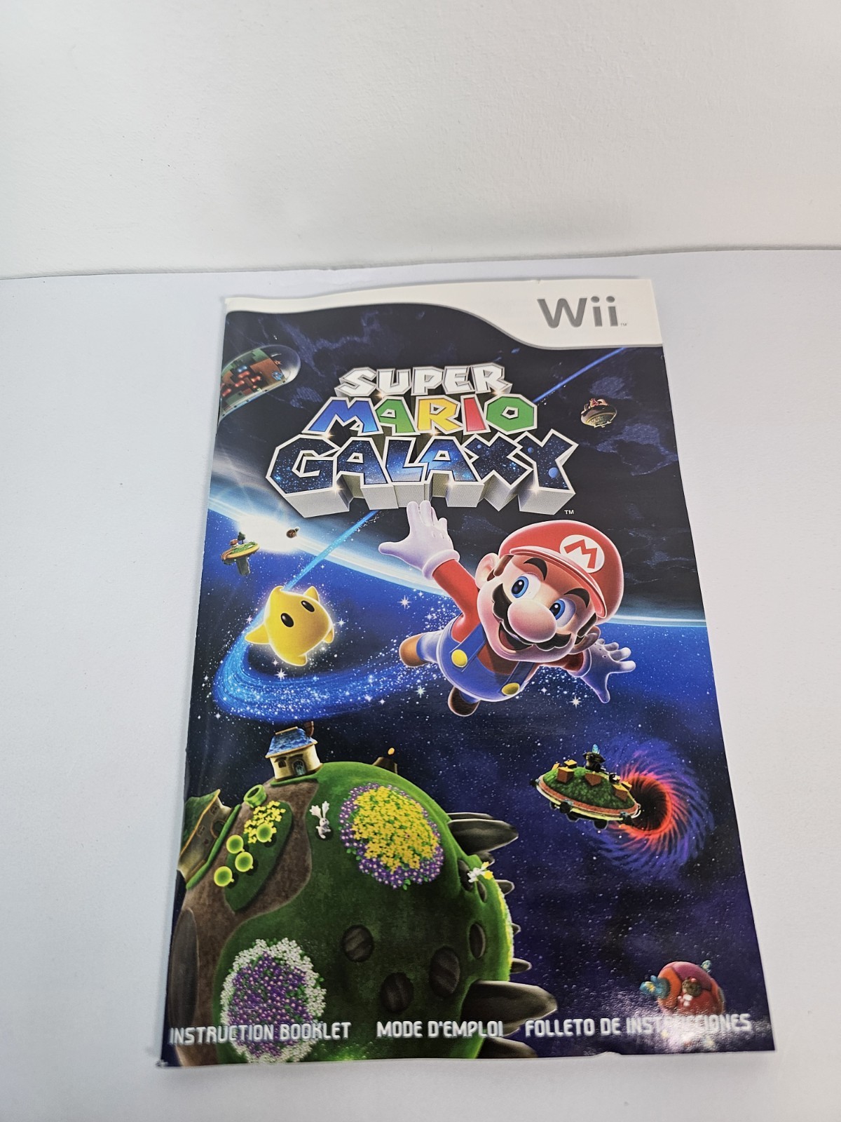 Super Mario Galaxy (Nintendo Wii, 2007) CiB