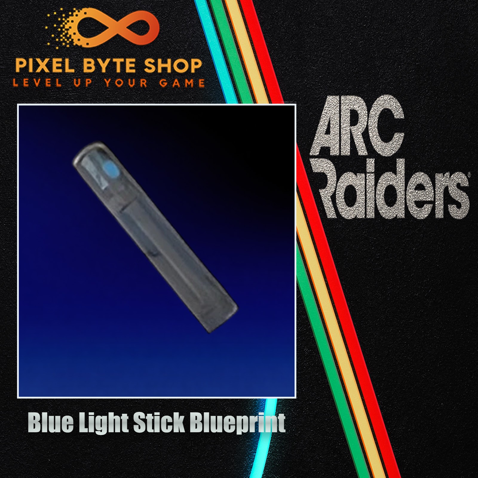 Arc Raiders Blue Light Stick Blueprint Trusted US Seller