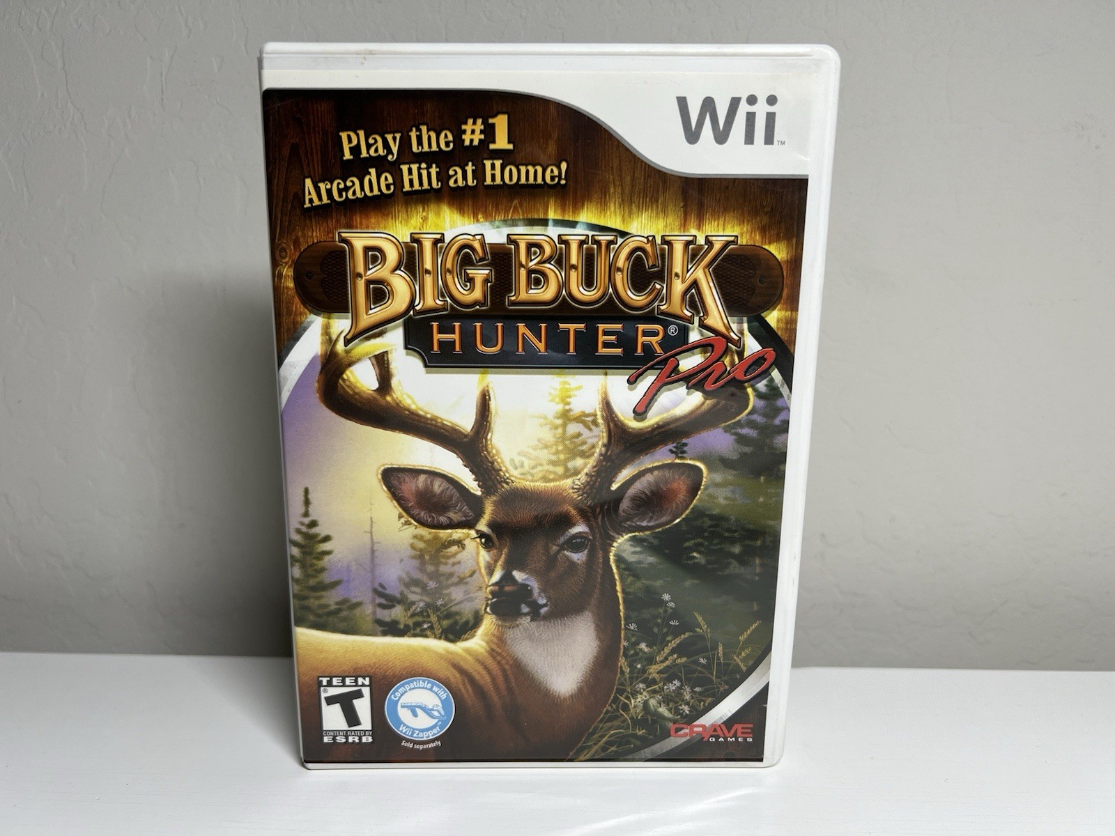 Big Buck Hunter Pro (Nintendo Wii, 2010) CIB With Manual Tested