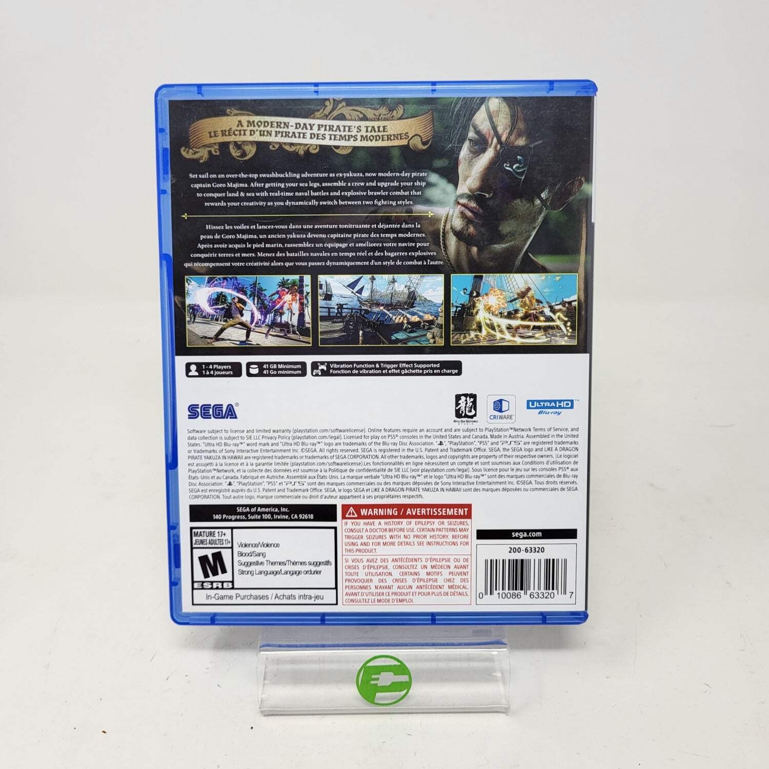 Like A Dragon: Pirate Yakuza In Hawaii (Sony PlayStation 5 PS5, 2021)
