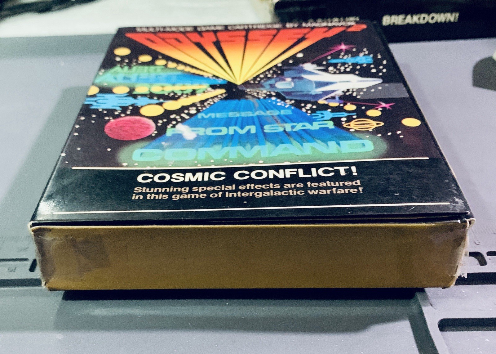 Magnavox Odyssey 2 Cosmic Conflict 1978 CIB TESTED