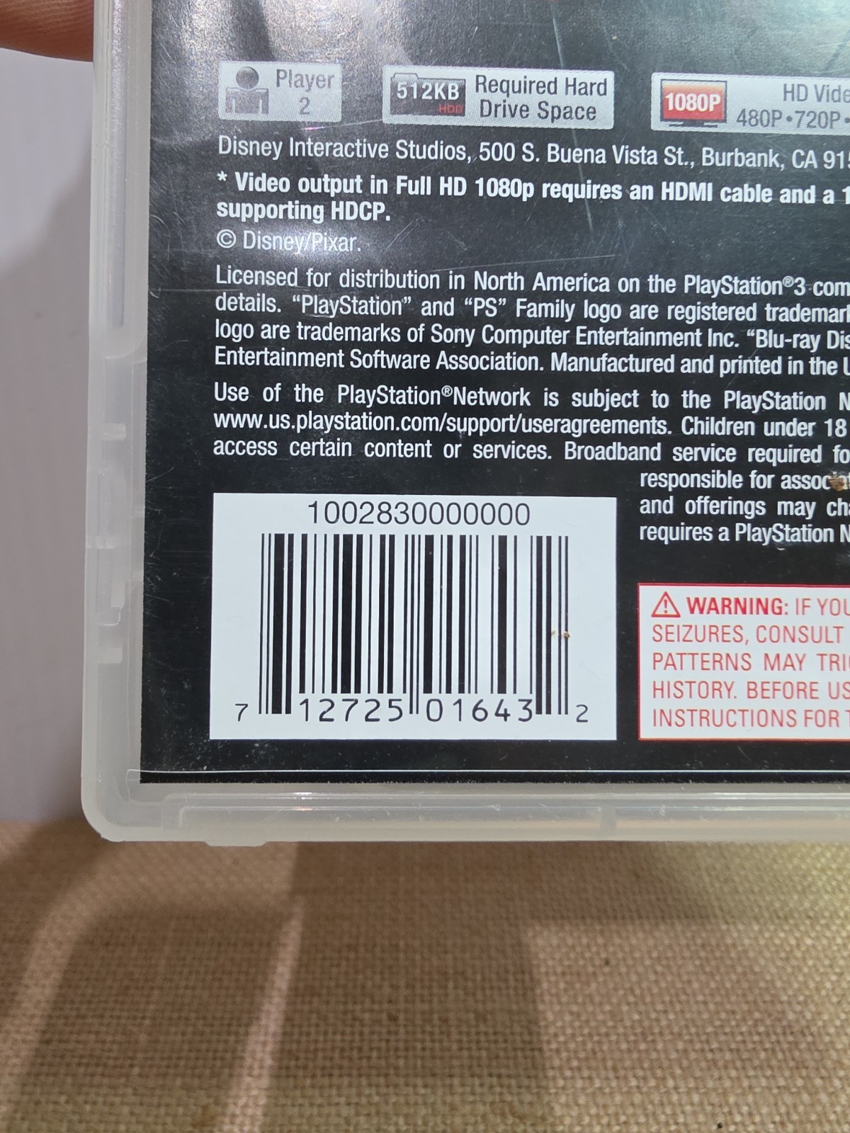 Toy Story 3 – Sony PlayStation 3