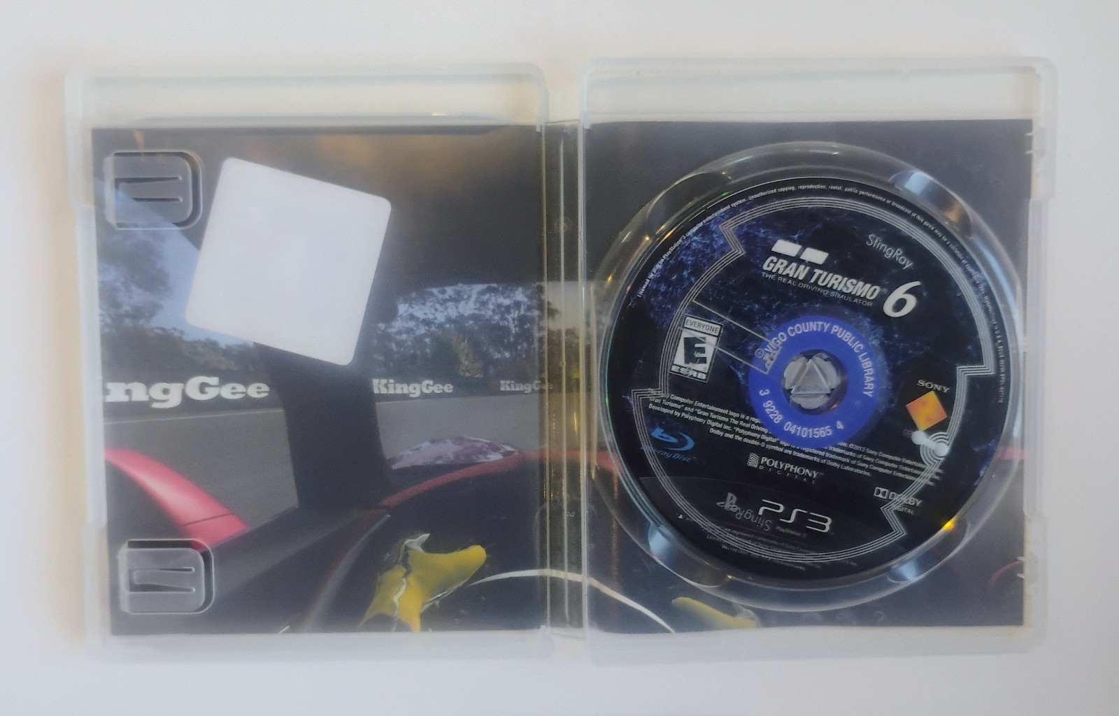Gran Turismo 6 PS3 PlayStation 3 Real Driving Simulator Former Library Rental